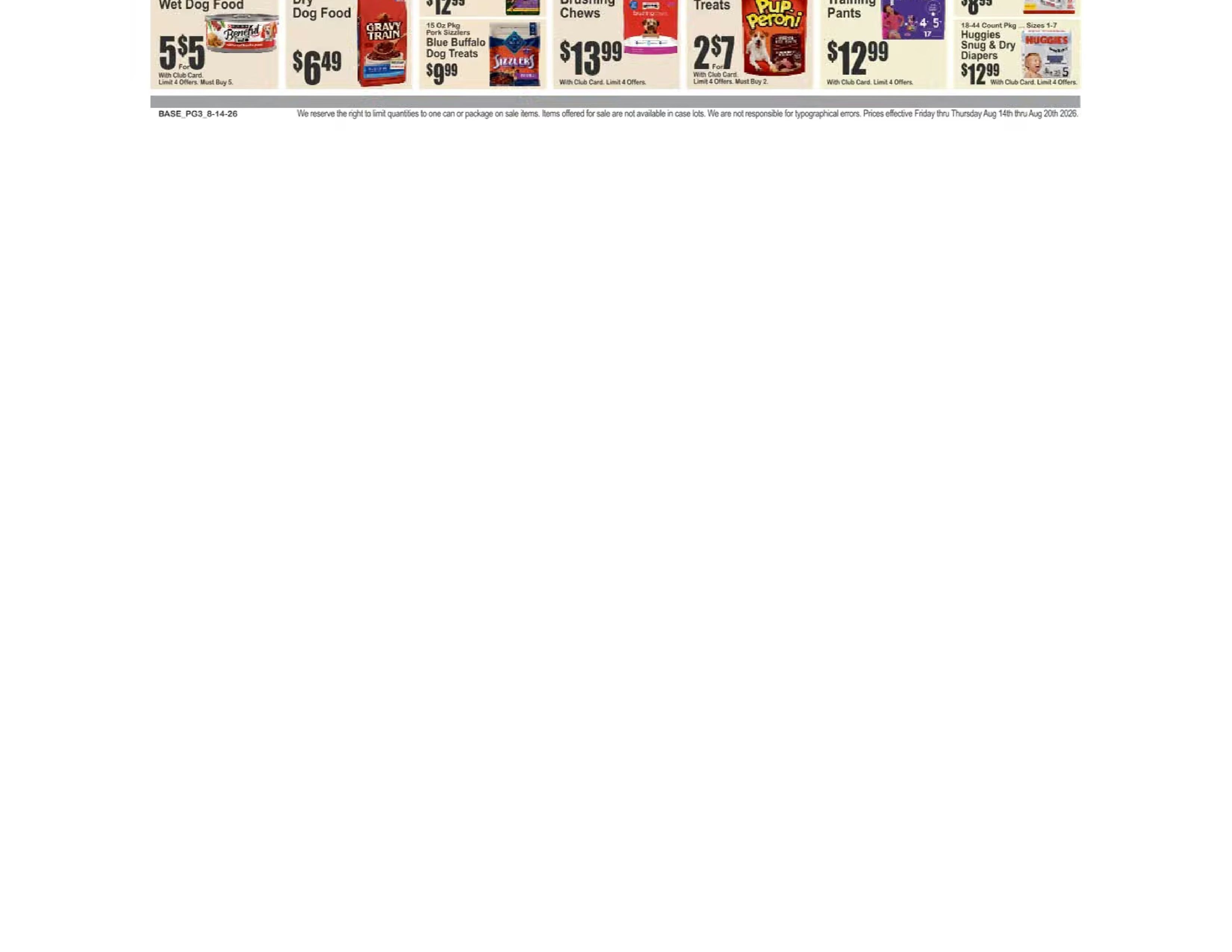Almonte's Food Dynasty (1525 86th Street, Brooklyn, NY) Weekly Ad August 14 - 20, 2026