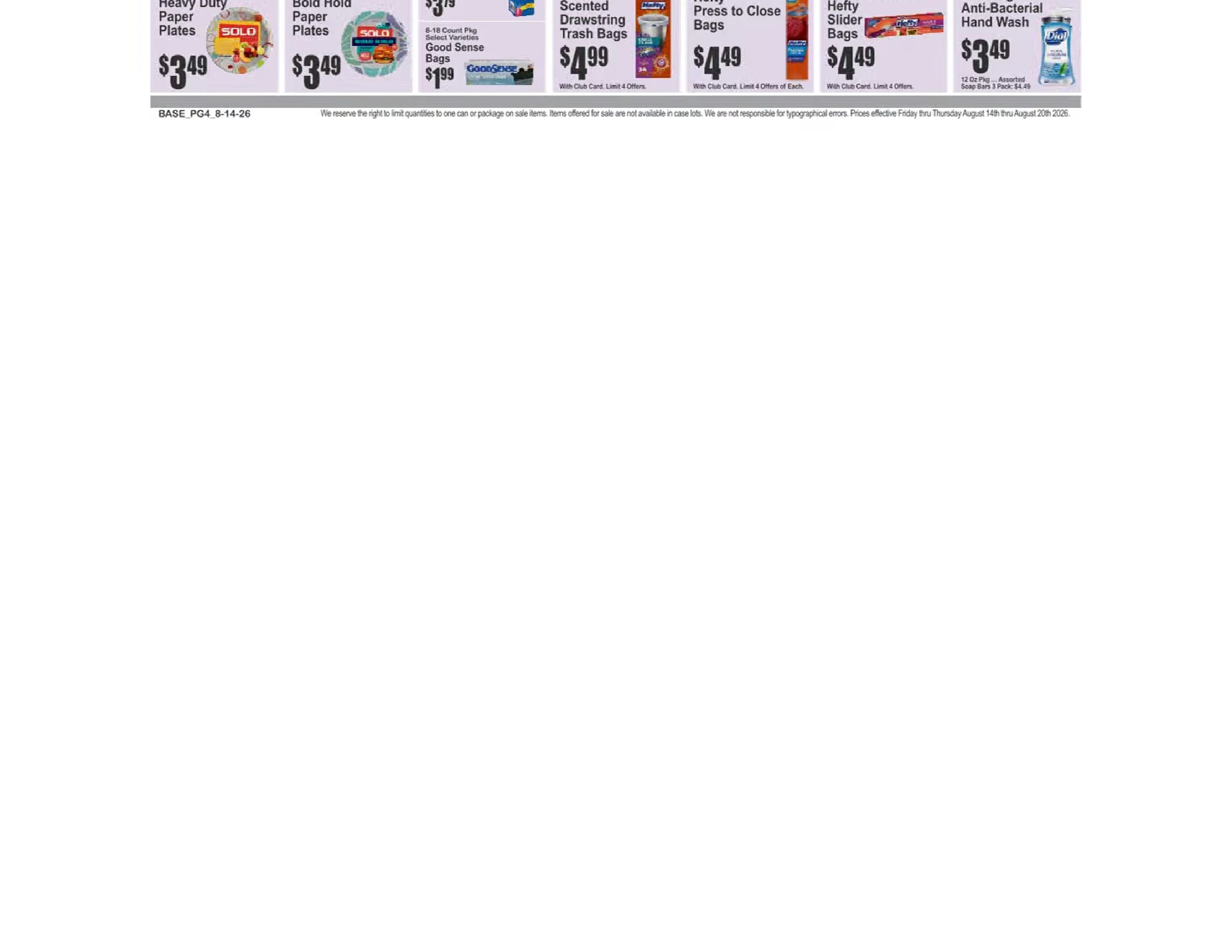 Almonte's Food Dynasty (1525 86th Street, Brooklyn, NY) Weekly Ad August 14 - 20, 2026