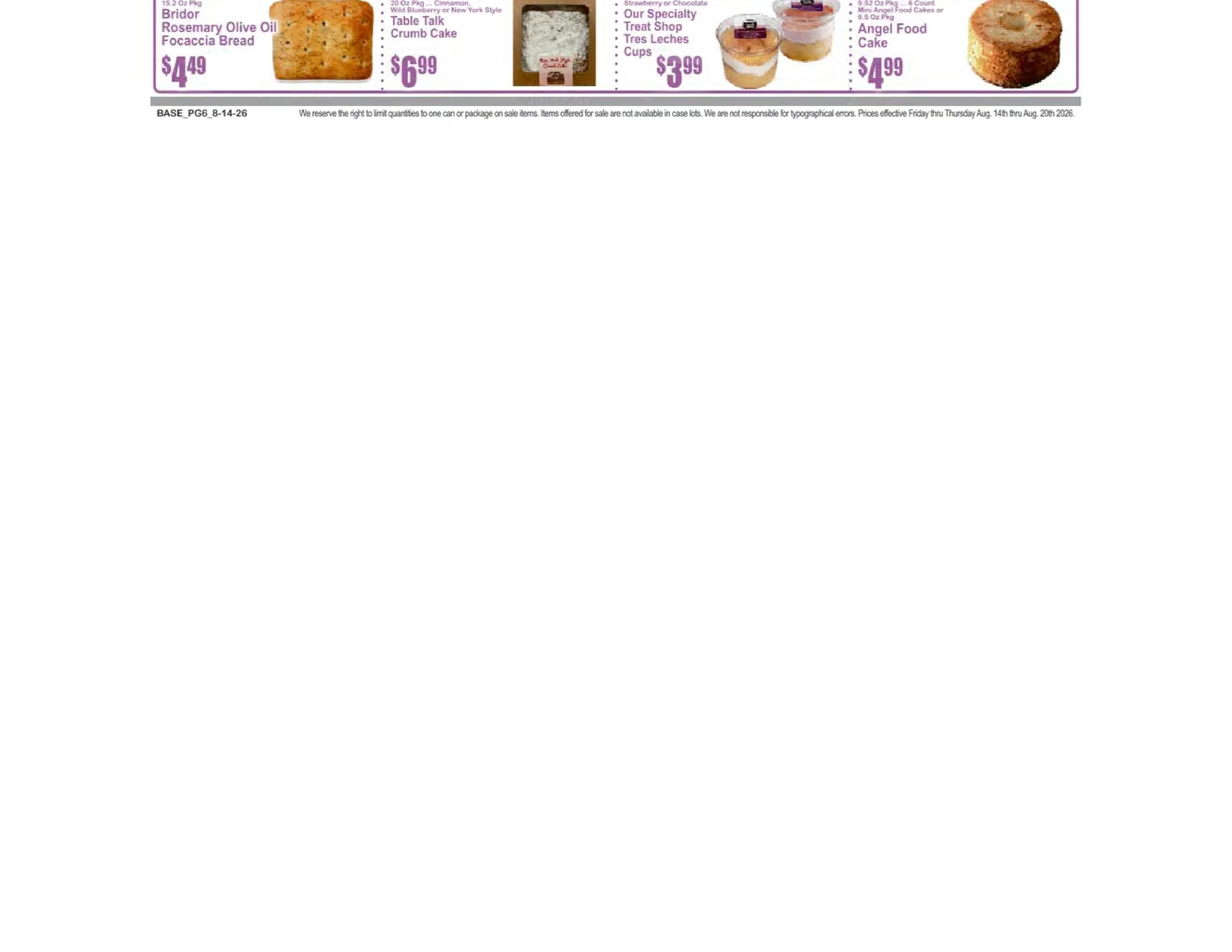 Almonte's Food Dynasty (1525 86th Street, Brooklyn, NY) Weekly Ad August 14 - 20, 2026