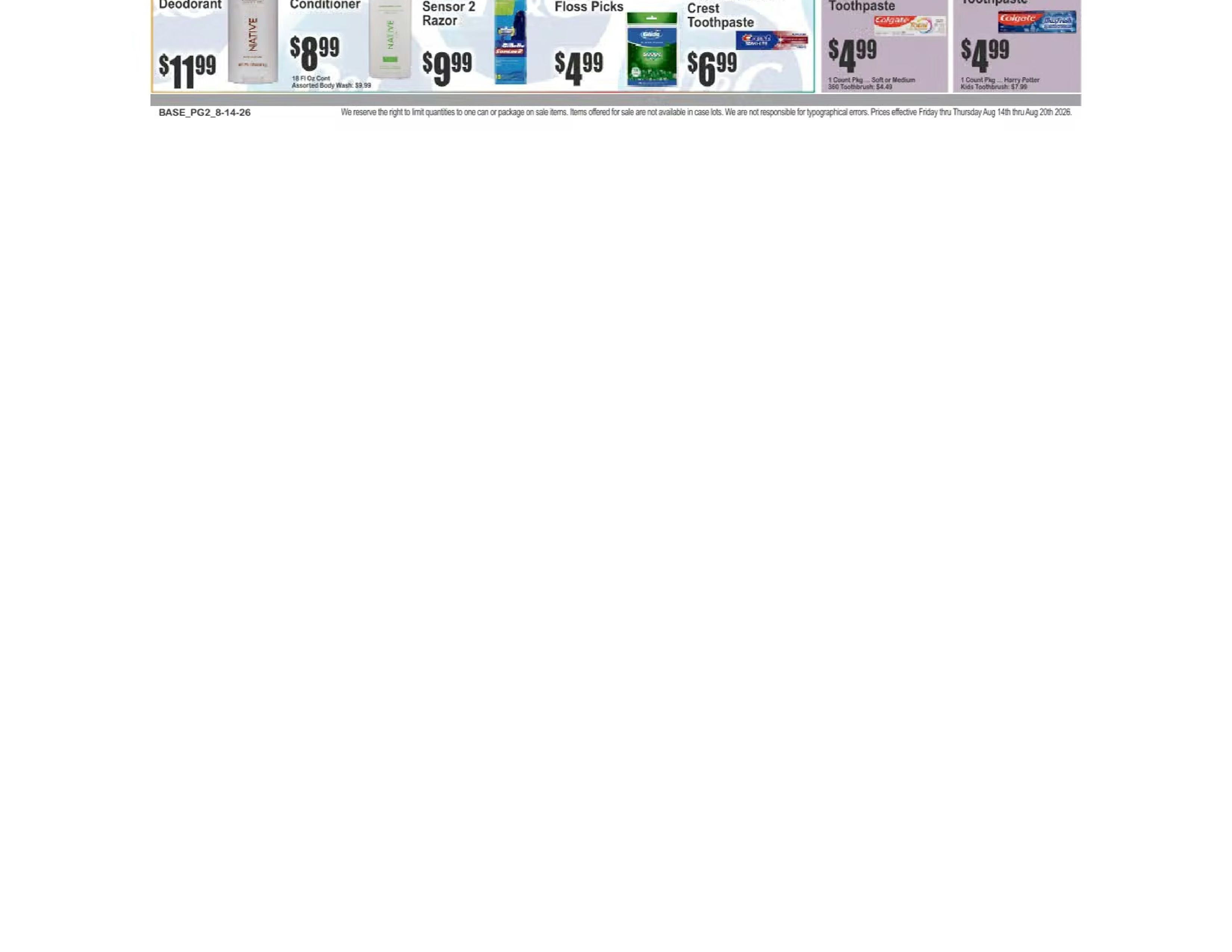 Almonte's Food Dynasty (1525 86th Street, Brooklyn, NY) Weekly Ad August 14 - 20, 2026