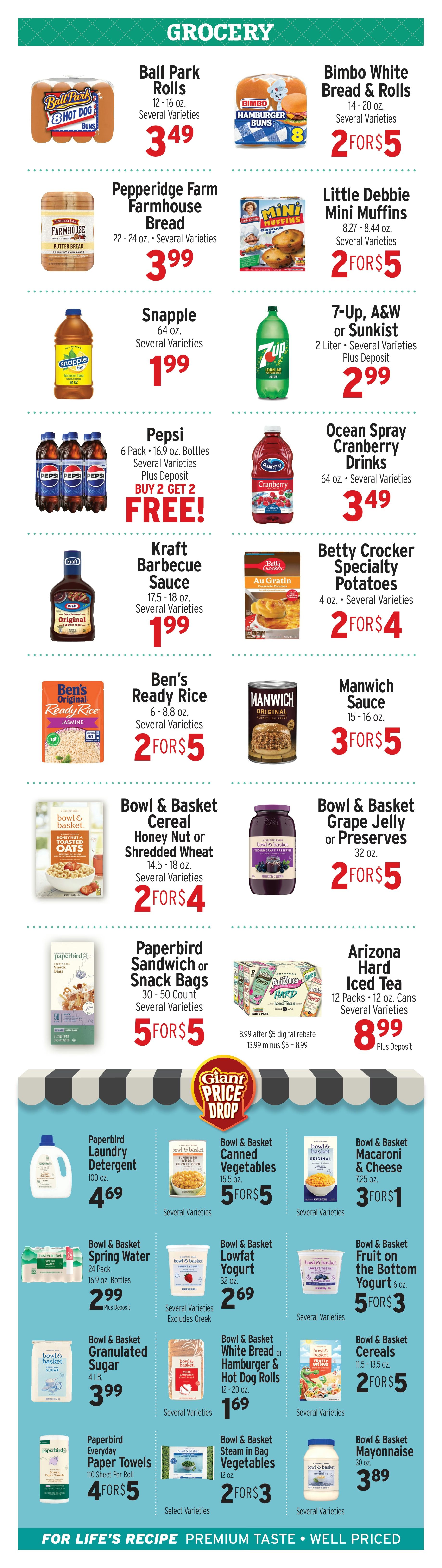 Giant Food Mart Weekly Ad August 21 - 27, 2026