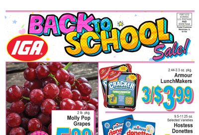 Mackinaw IGA (100 N. Main St., Mackinaw, IL) Weekly Ad August 16 - 22, 2026