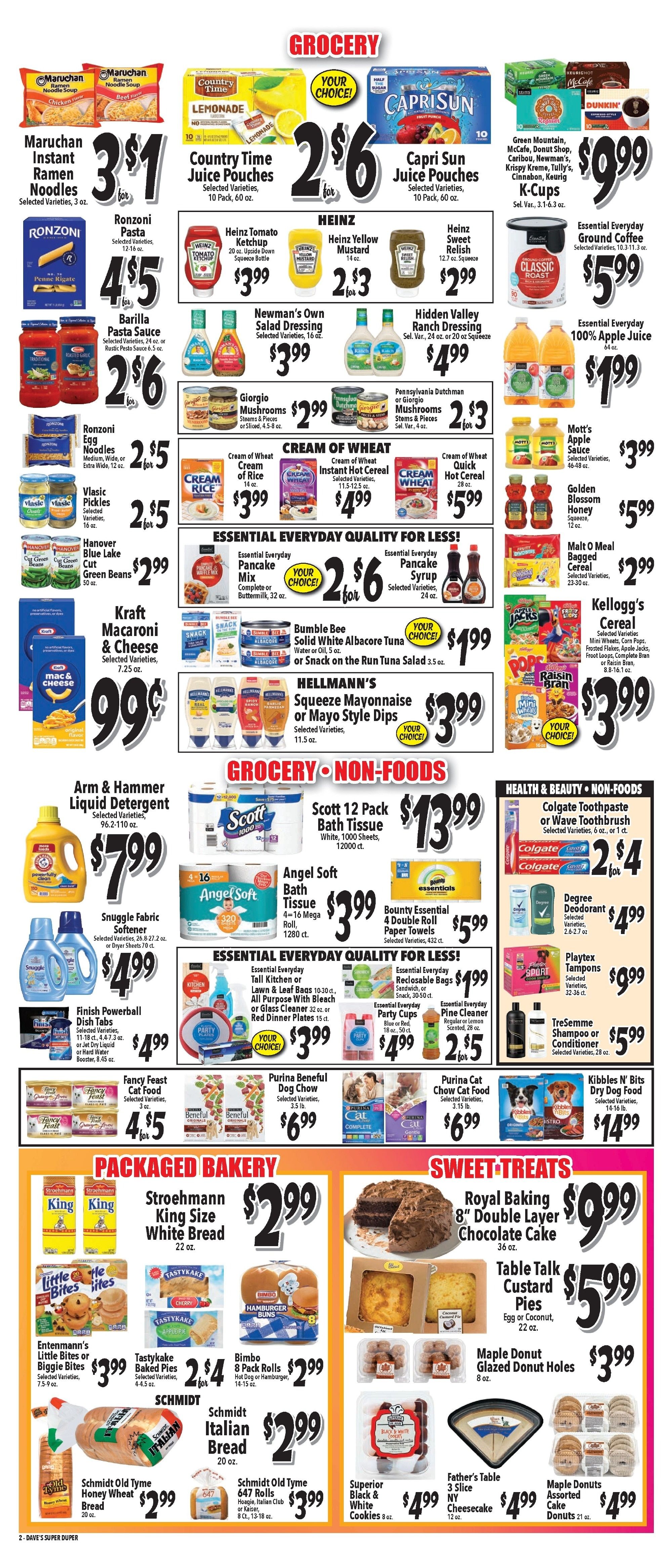 Dave's Super Duper Weekly Ad August 14 - 20, 2026