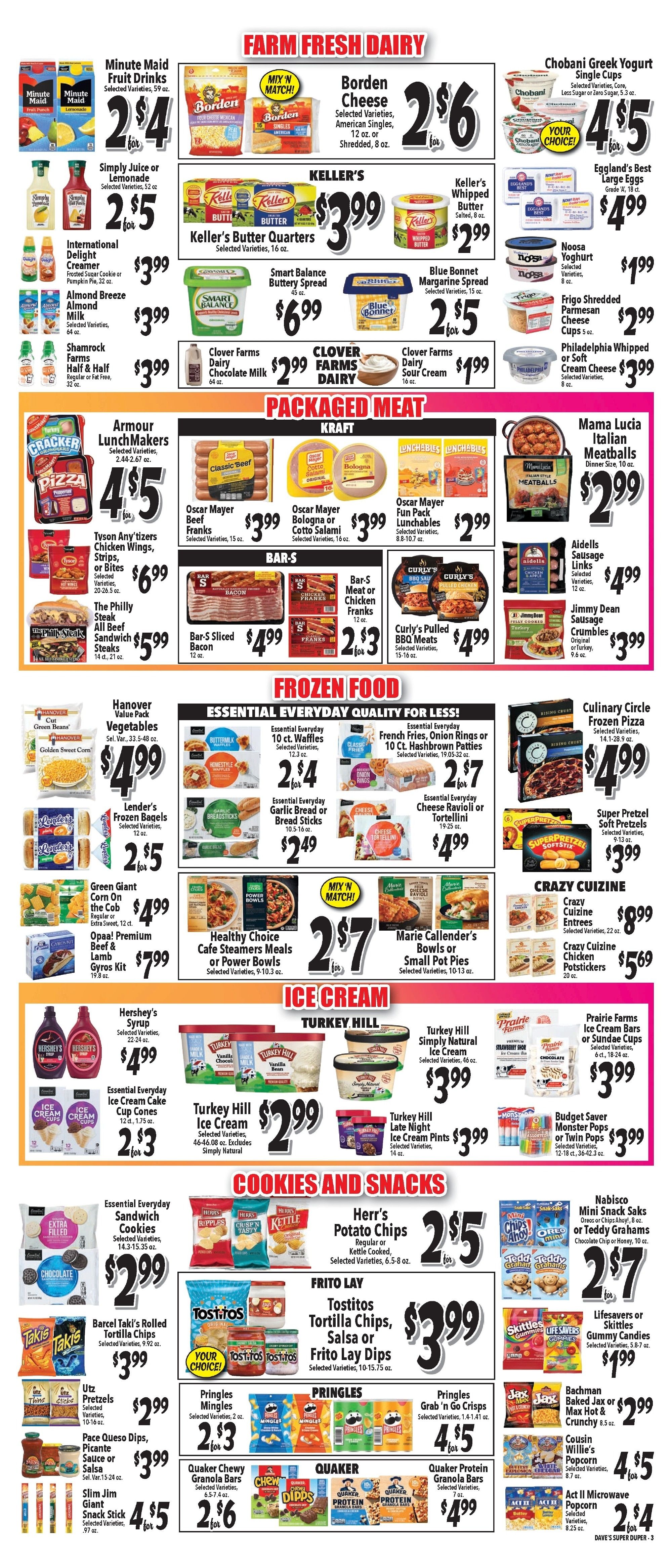 Dave's Super Duper Weekly Ad August 14 - 20, 2026