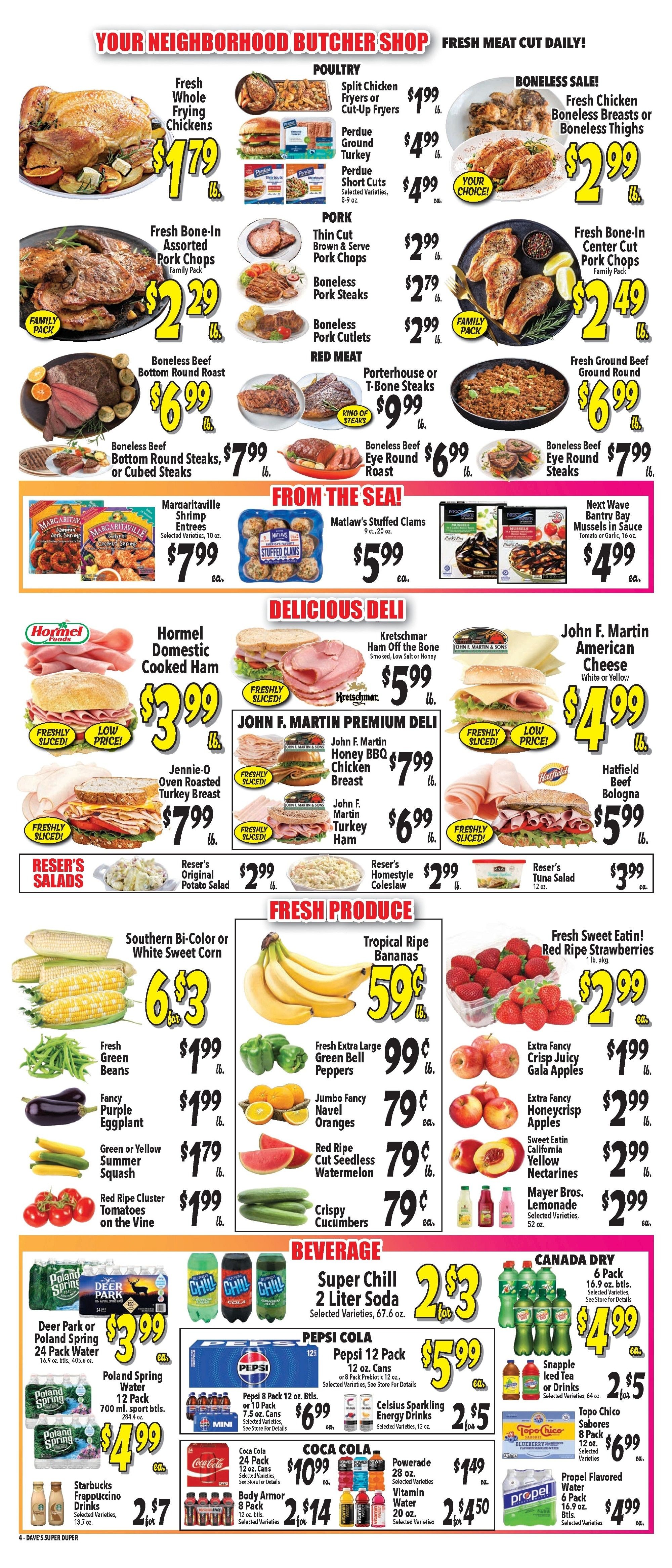 Dave's Super Duper Weekly Ad August 14 - 20, 2026