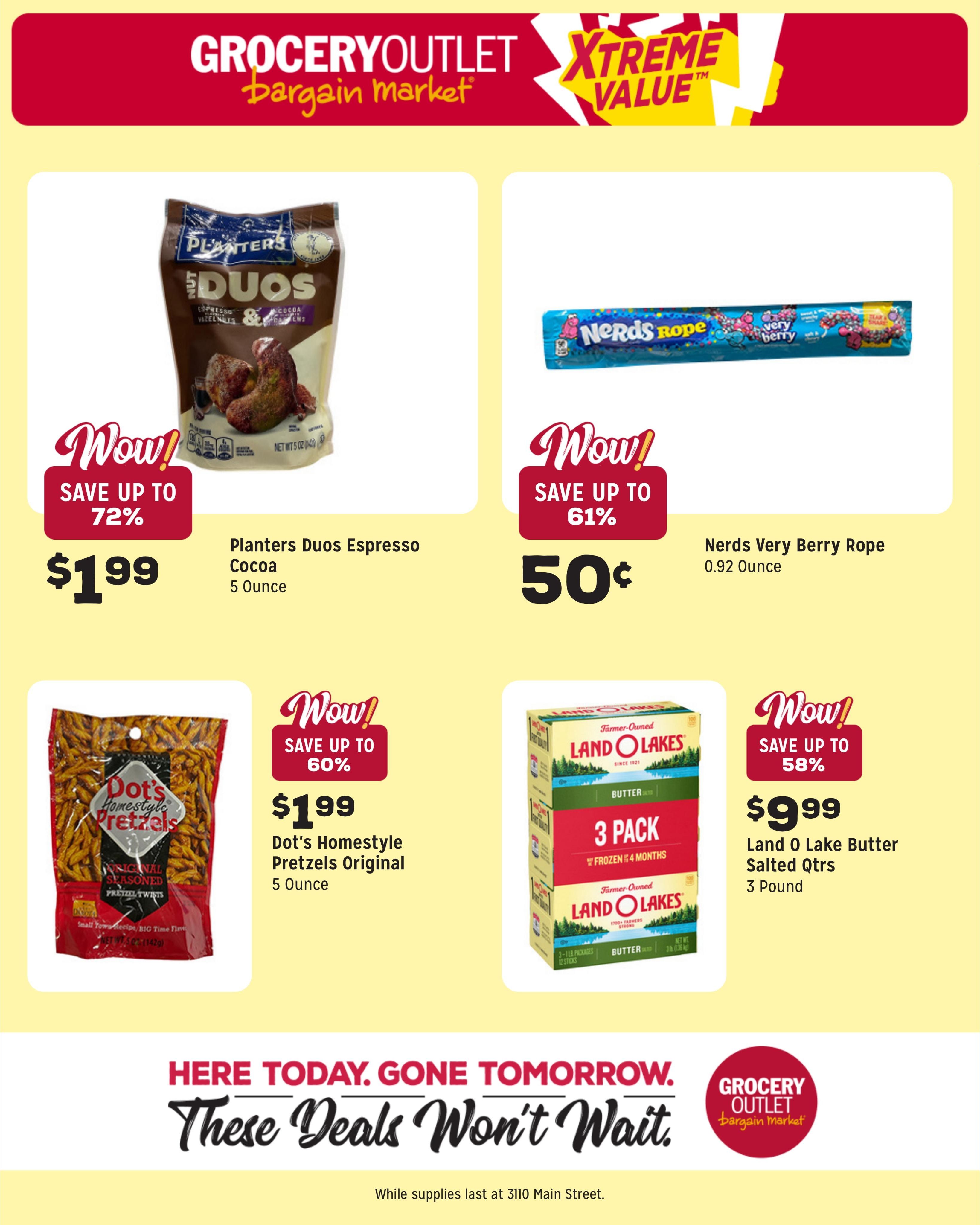 Grocery Outlet (Knightsen–Bethel Island Area, CA) Weekly Ad August 12 - 18, 2026
