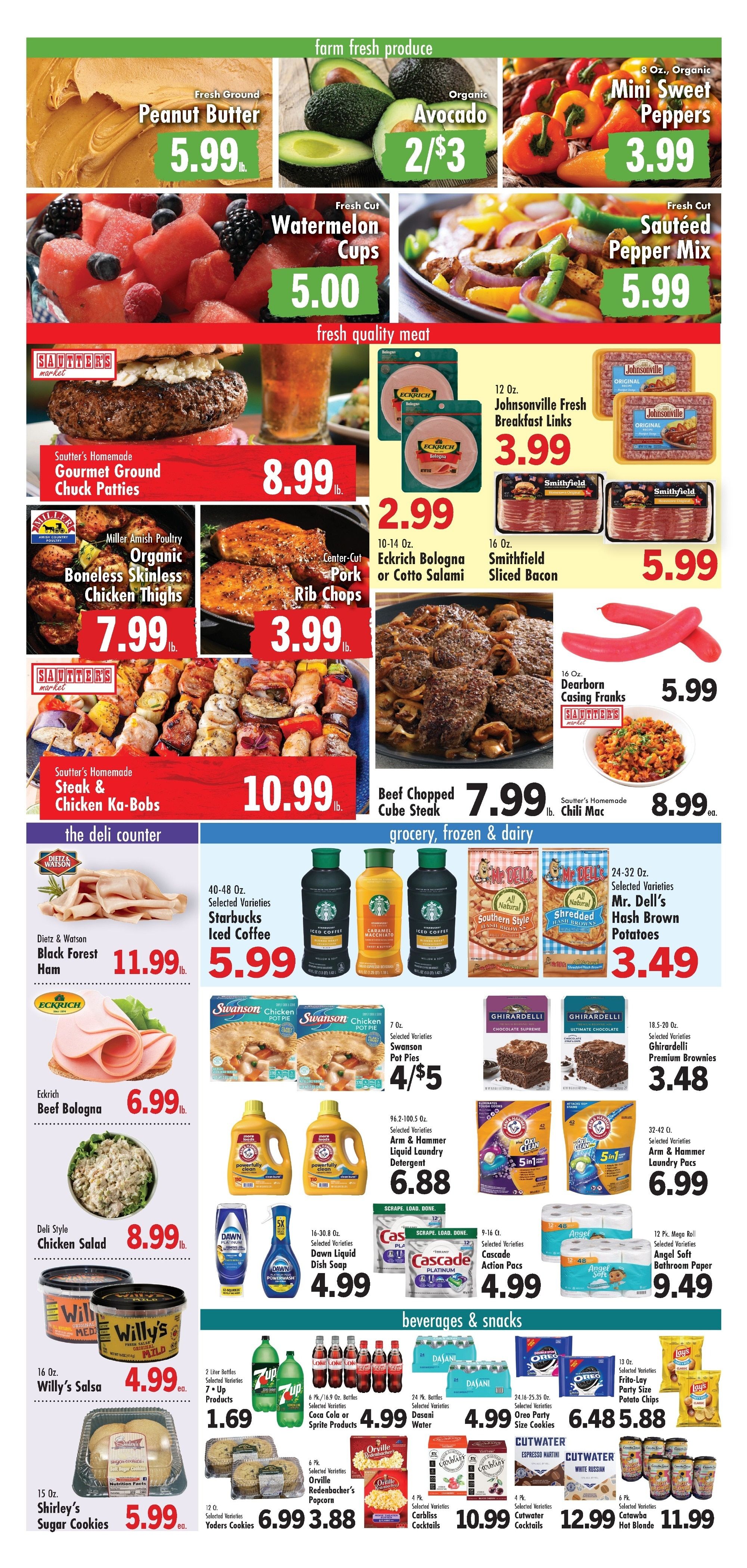 Sautter's Market Weekly Ad August 16 - 22, 2026