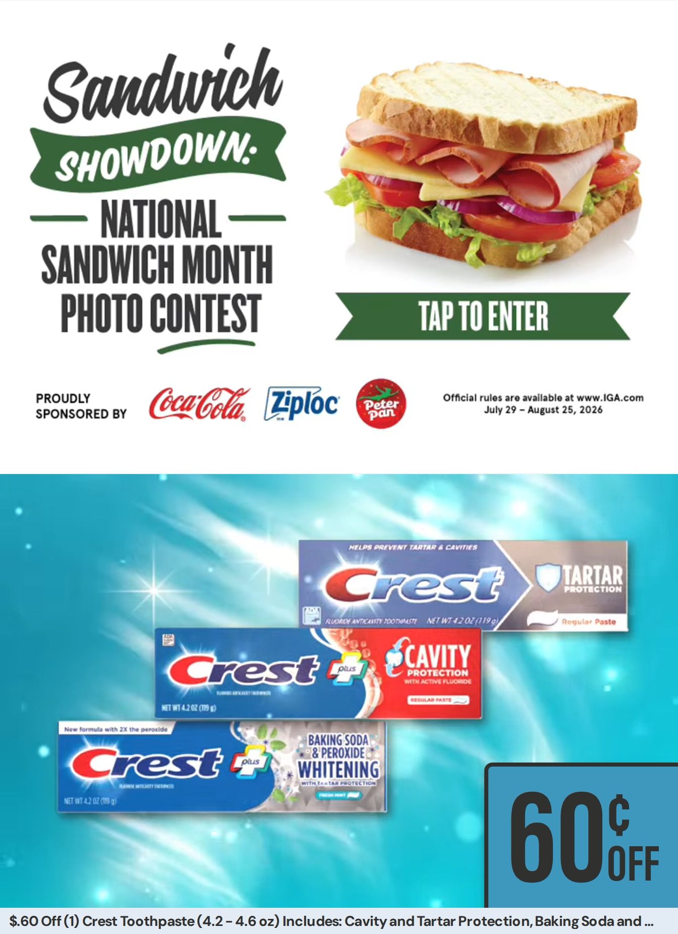 Westside IGA Ohio Weekly Ad August 14 - 27, 2026