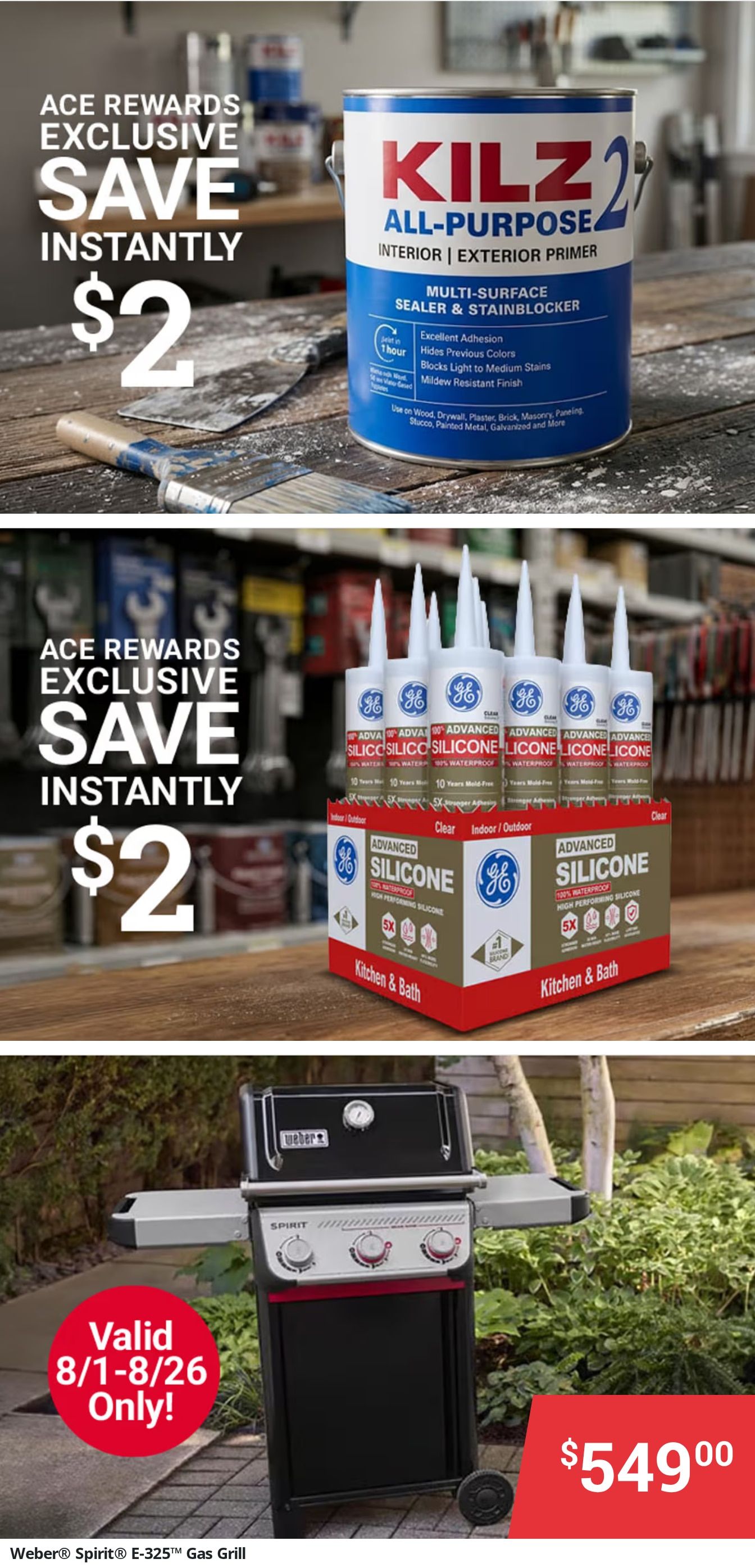Calcutta Ace Hardware Weekly Ad August 1 - 31, 2026