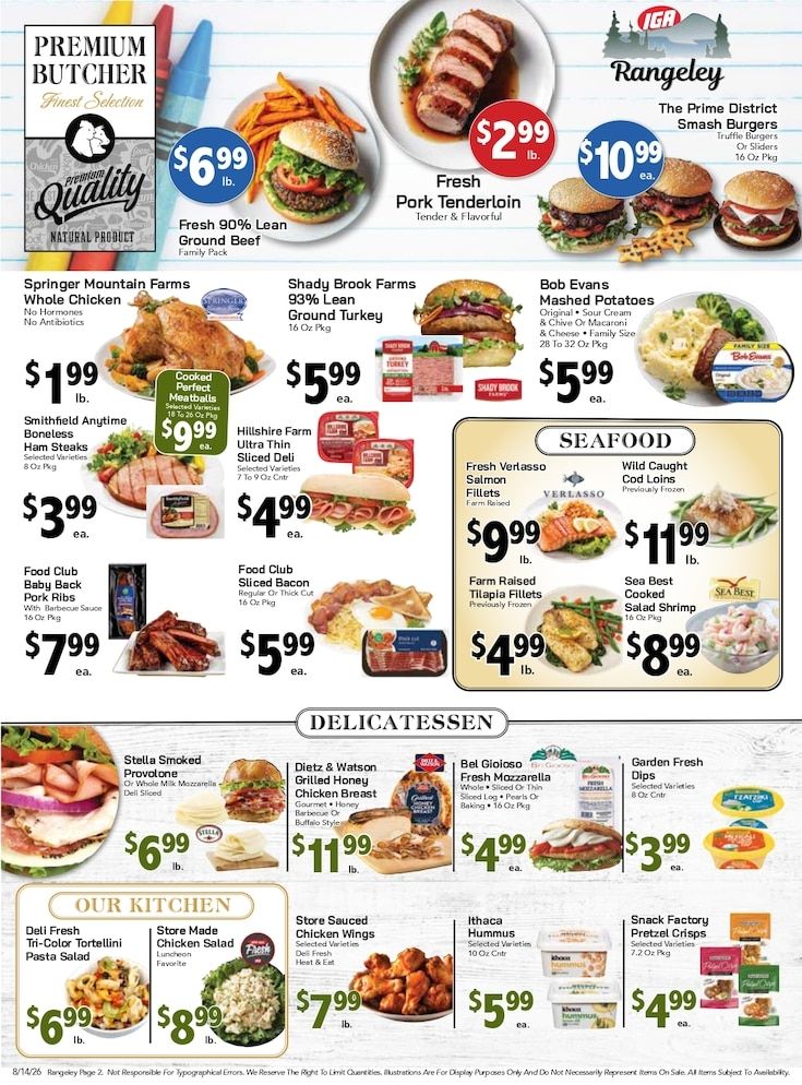 Lake Region IGA Weekly Ad August 14 - 20, 2026