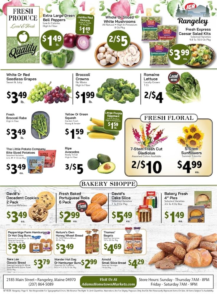 Lake Region IGA Weekly Ad August 14 - 20, 2026