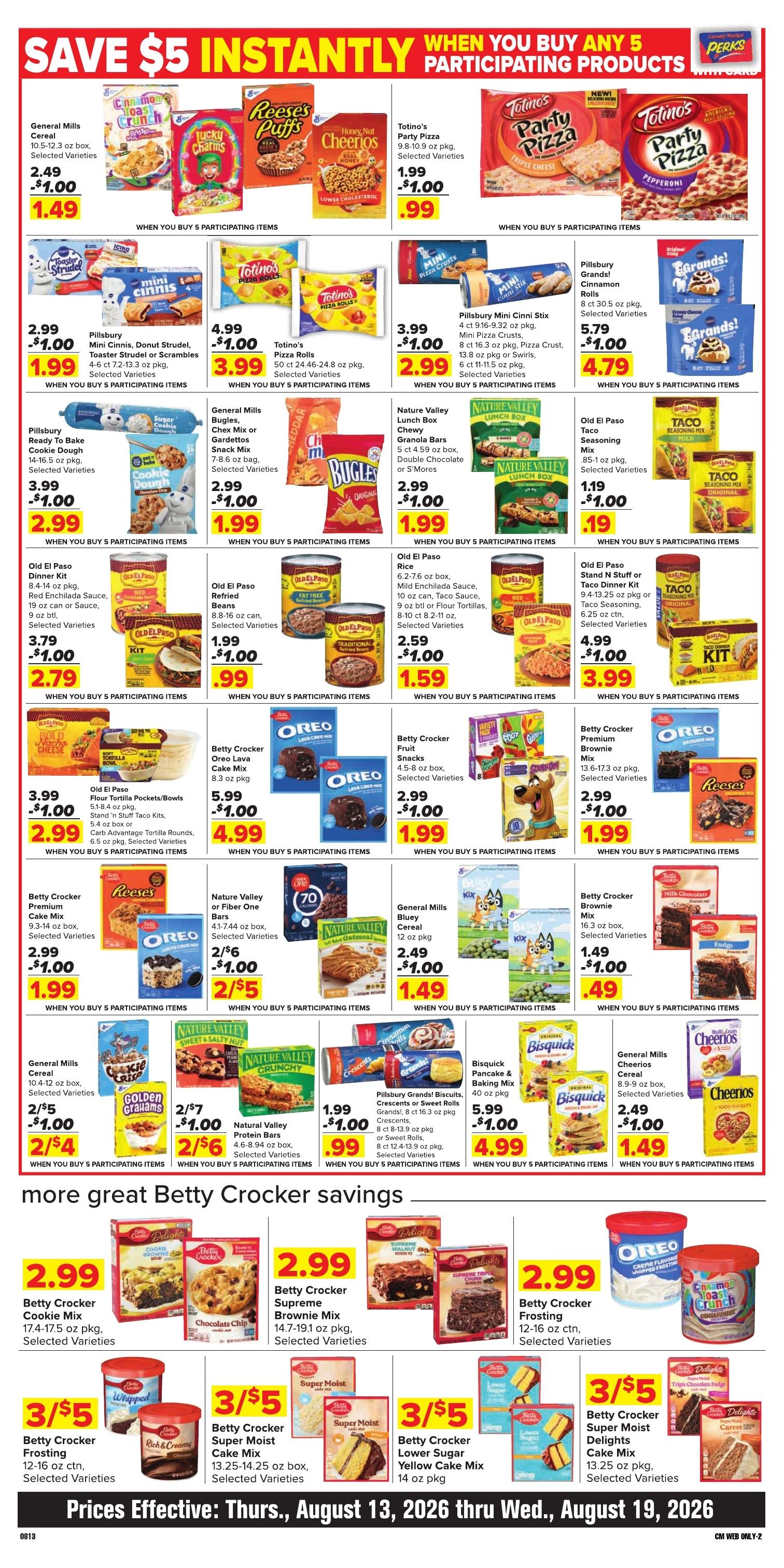Grove City County Market Weekly Ad August 13 - 19, 2026