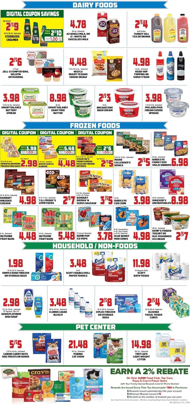 Saubel's Markets Weekly Ad August 13 - 19, 2026