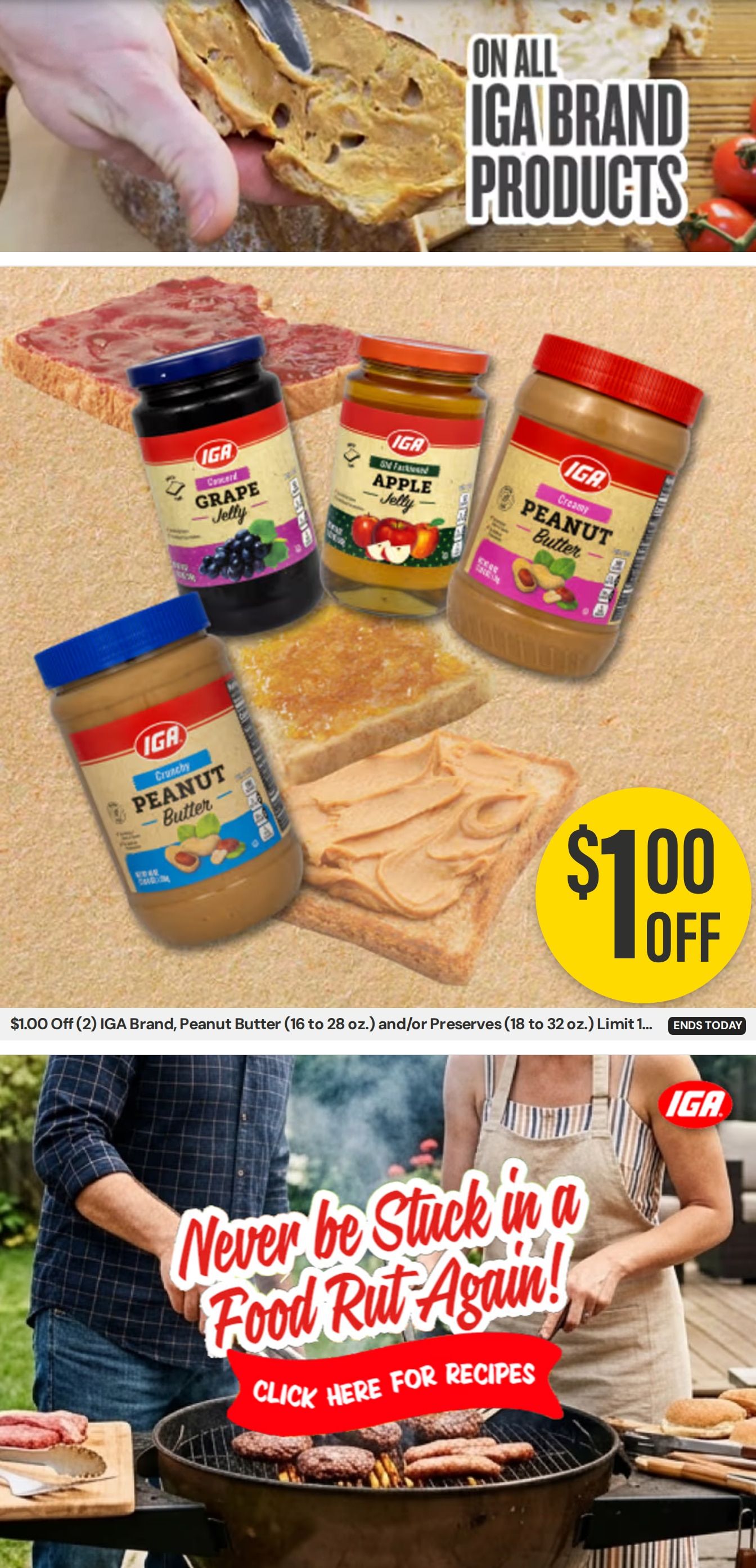 Jeff's IGA Weekly Ad August 14 - 27, 2026