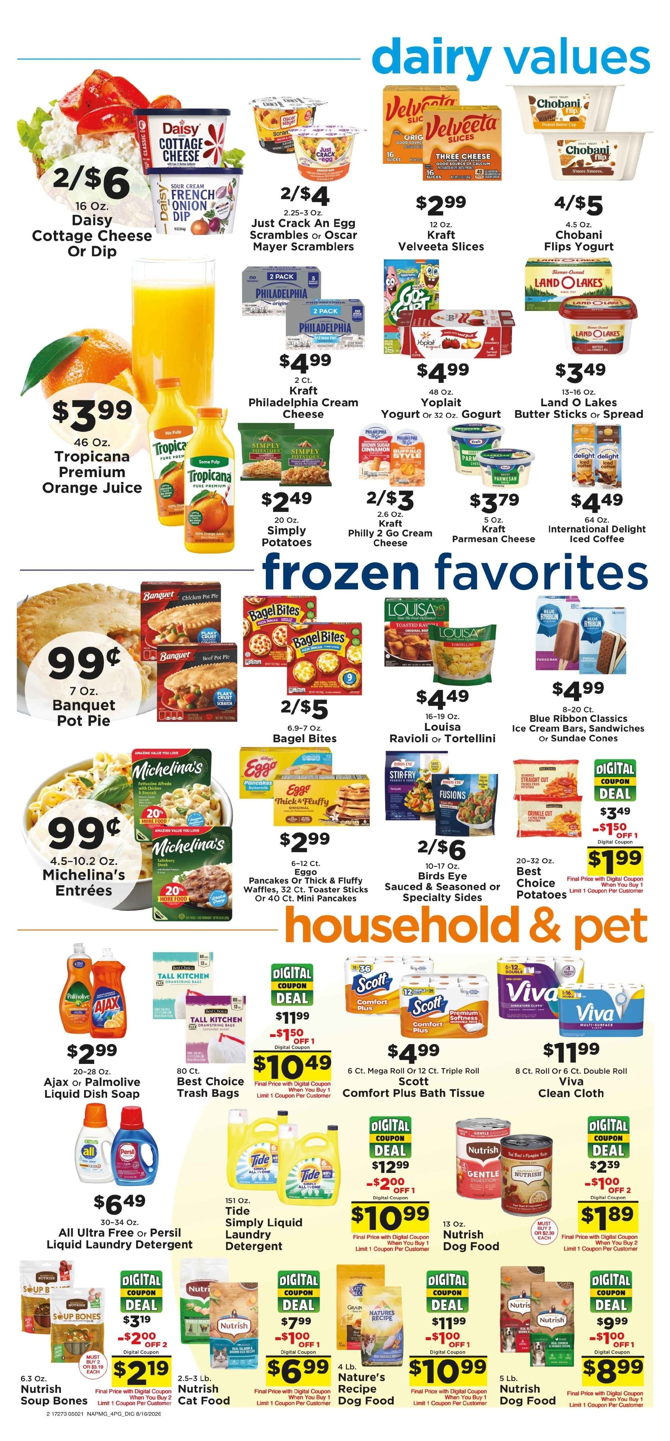 Chappell's Hometown Foods Weekly Ad August 17 - 23, 2026