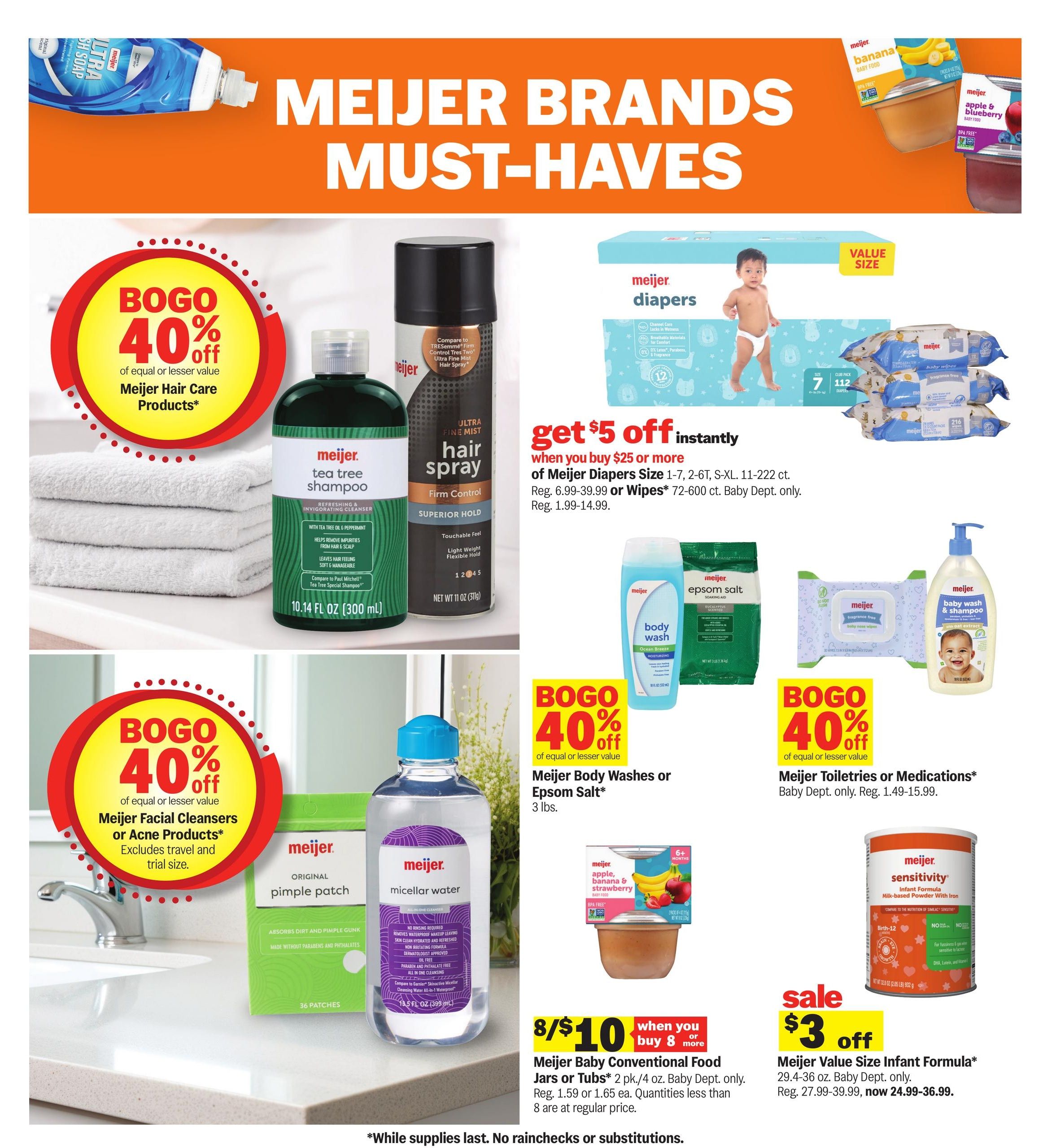 Meijer (Saint Joseph–Fairbury Area, IL) Weekly Ad August 19 - 25, 2026