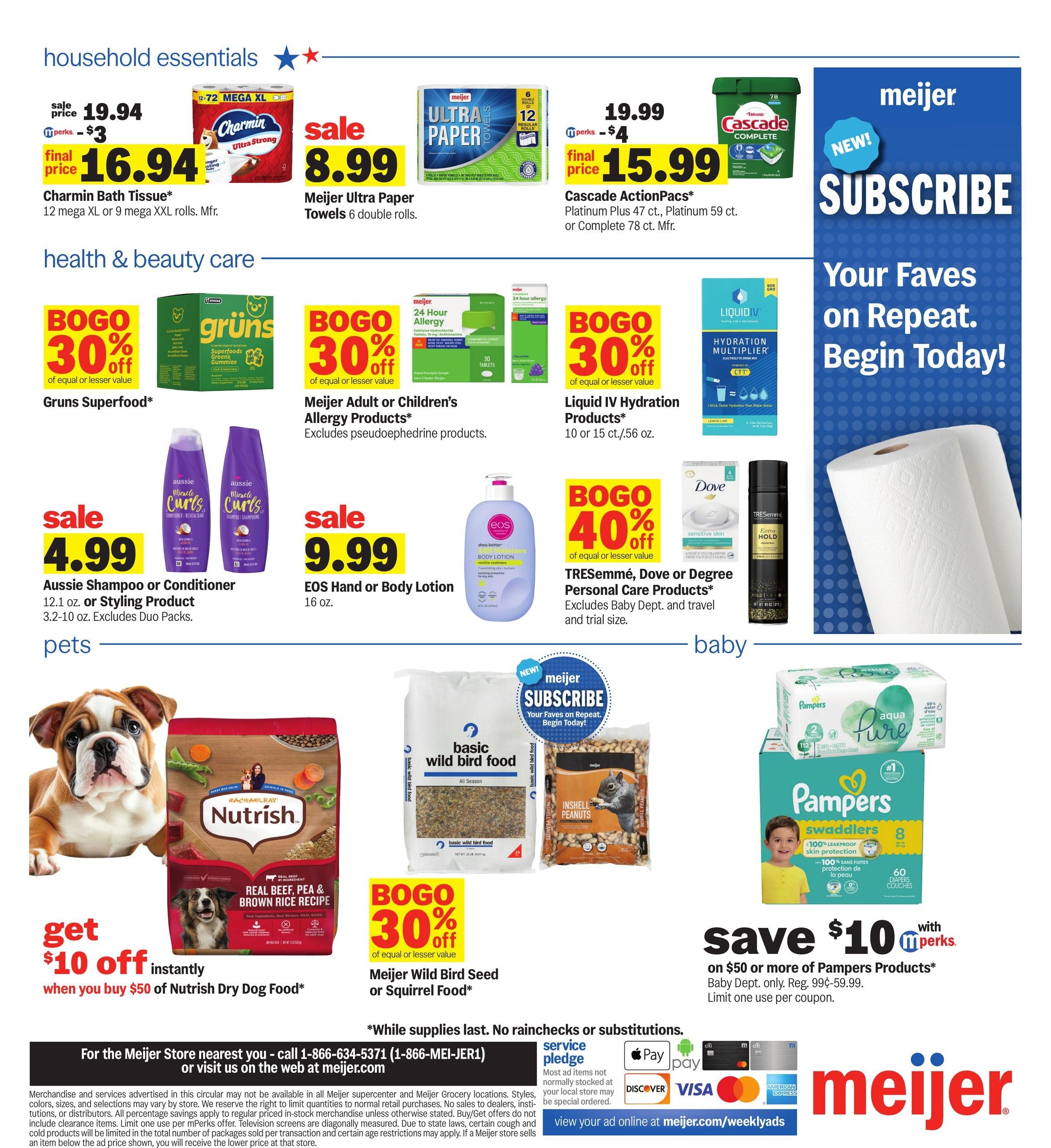 Meijer (Saint Joseph–Peoria Area, IL) Weekly Ad August 19 - 25, 2026