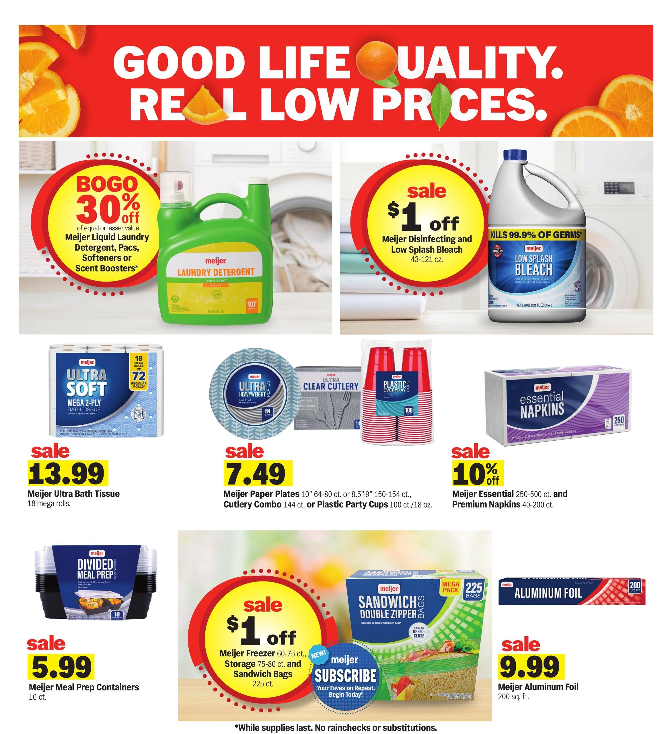 Meijer (Carmel Area, IN) Weekly Ad August 19 - 25, 2026