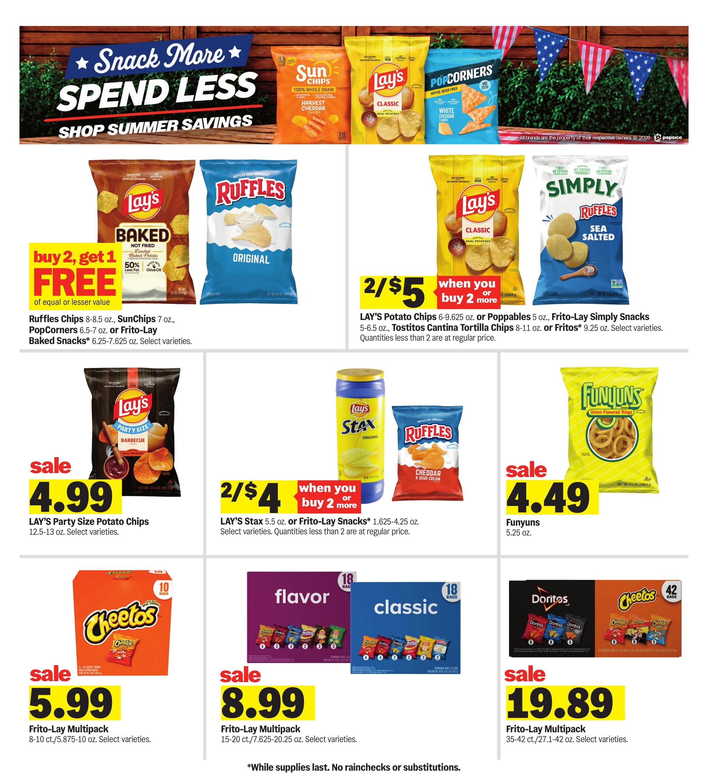 Meijer (Fort Wayne Area, IN) Weekly Ad August 19 - 25, 2026