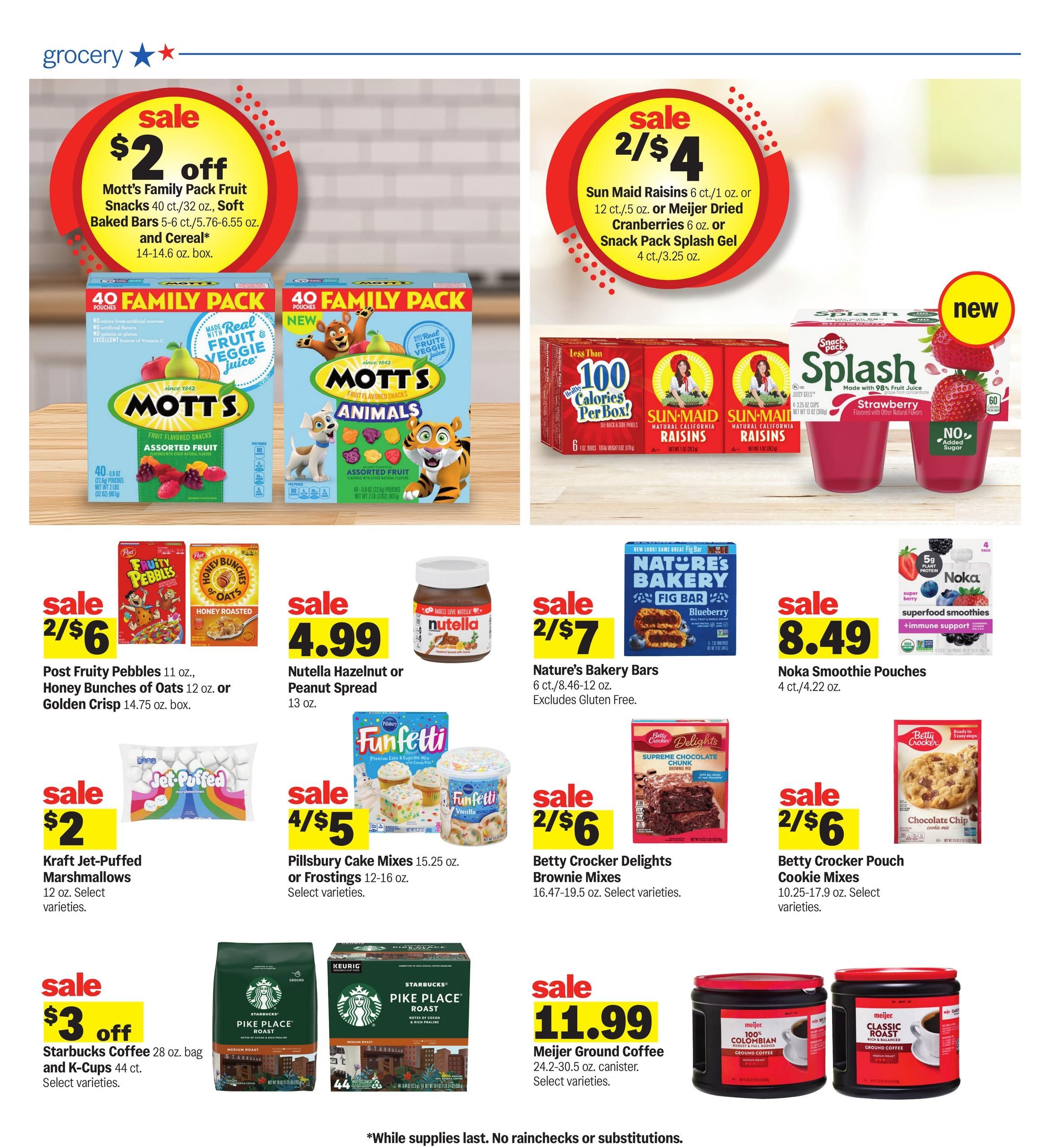 Meijer (Akron–Cleveland Area, OH) Weekly Ad August 19 - 25, 2026