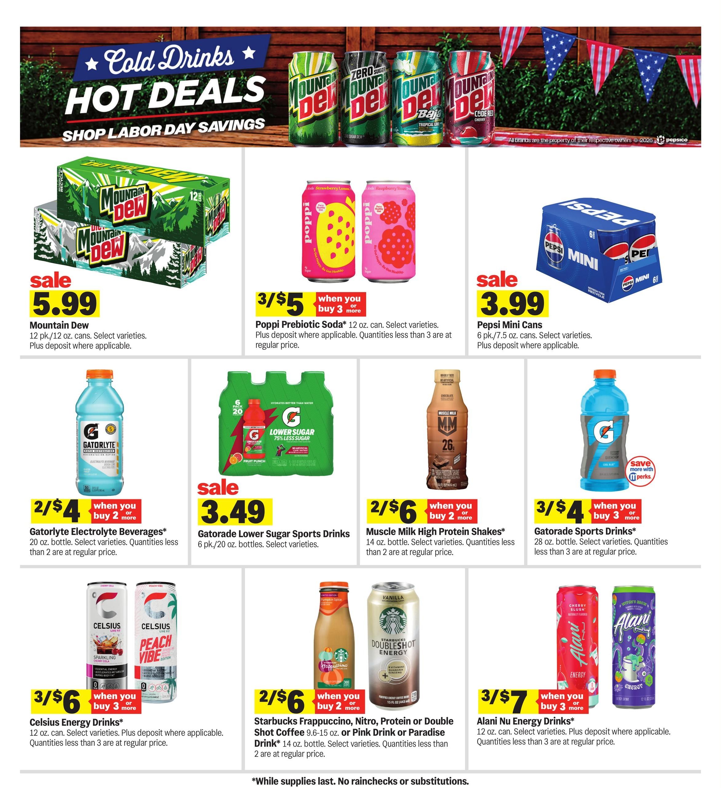 Meijer (Akron–Cleveland Area, OH) Weekly Ad August 19 - 25, 2026