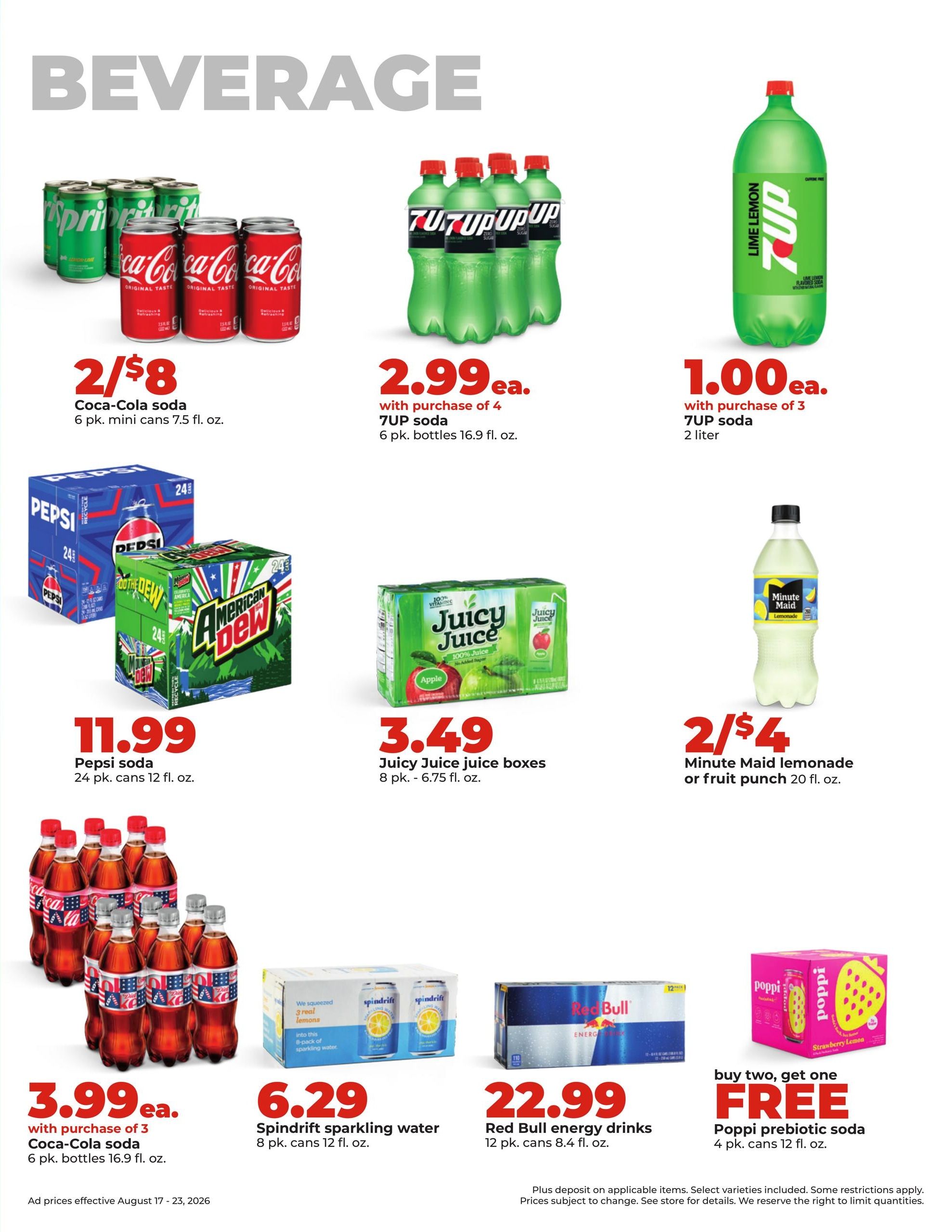 Hy-Vee (Hannibal–Quincy Area, IL–MO) Weekly Ad August 17 - 23, 2026