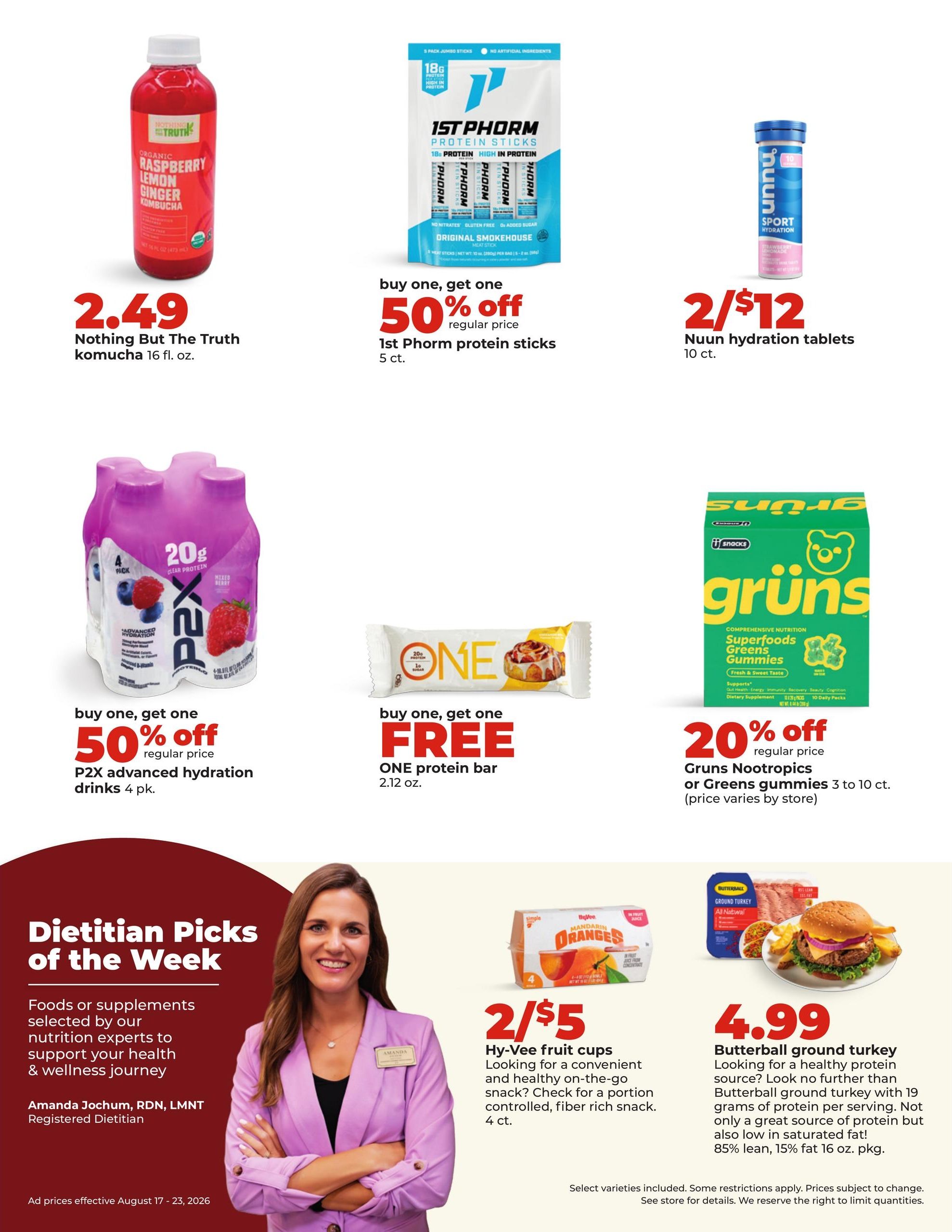 Hy-Vee (Hannibal–Quincy Area, IL–MO) Weekly Ad August 17 - 23, 2026