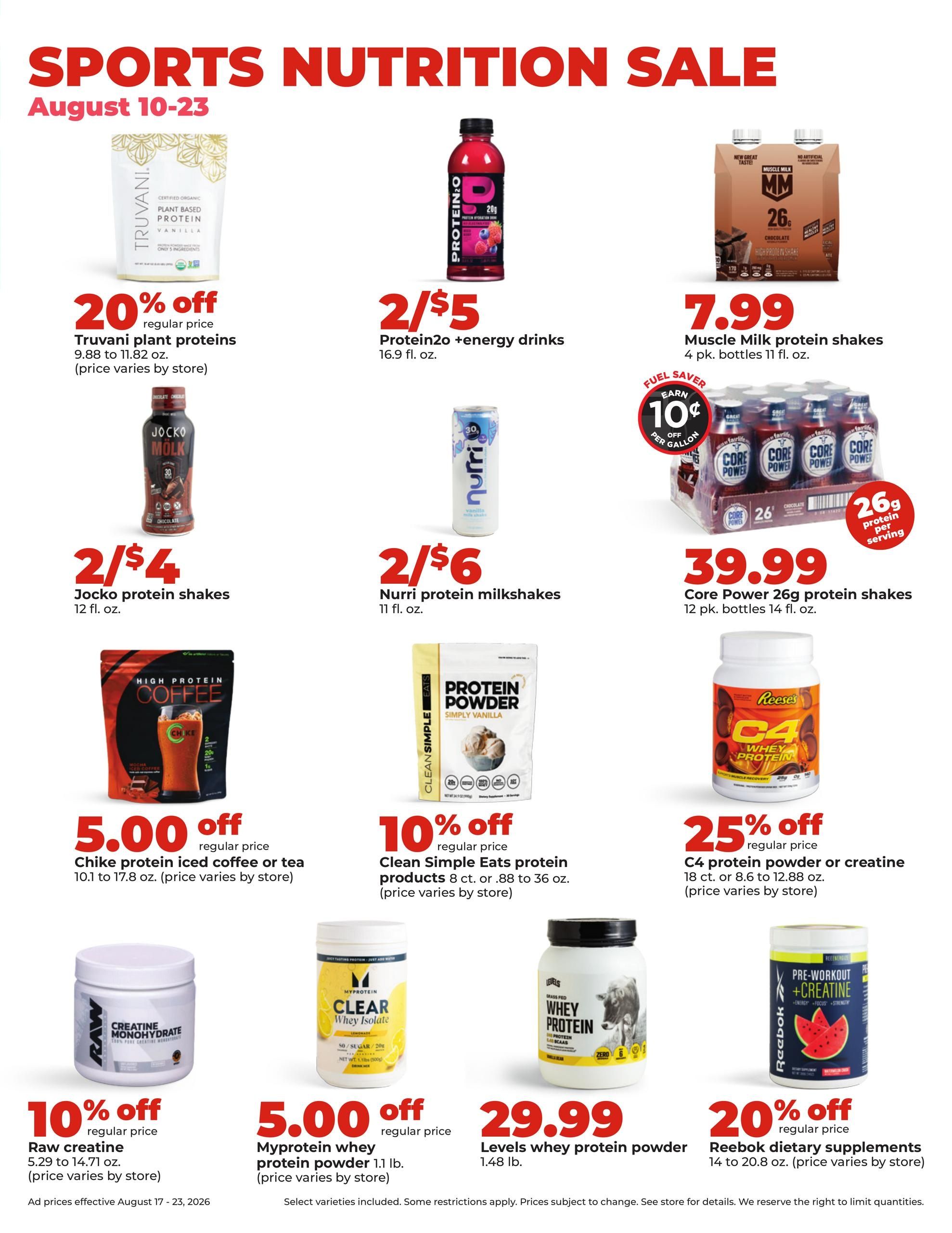 Hy-Vee (Hannibal–Quincy Area, IL–MO) Weekly Ad August 17 - 23, 2026