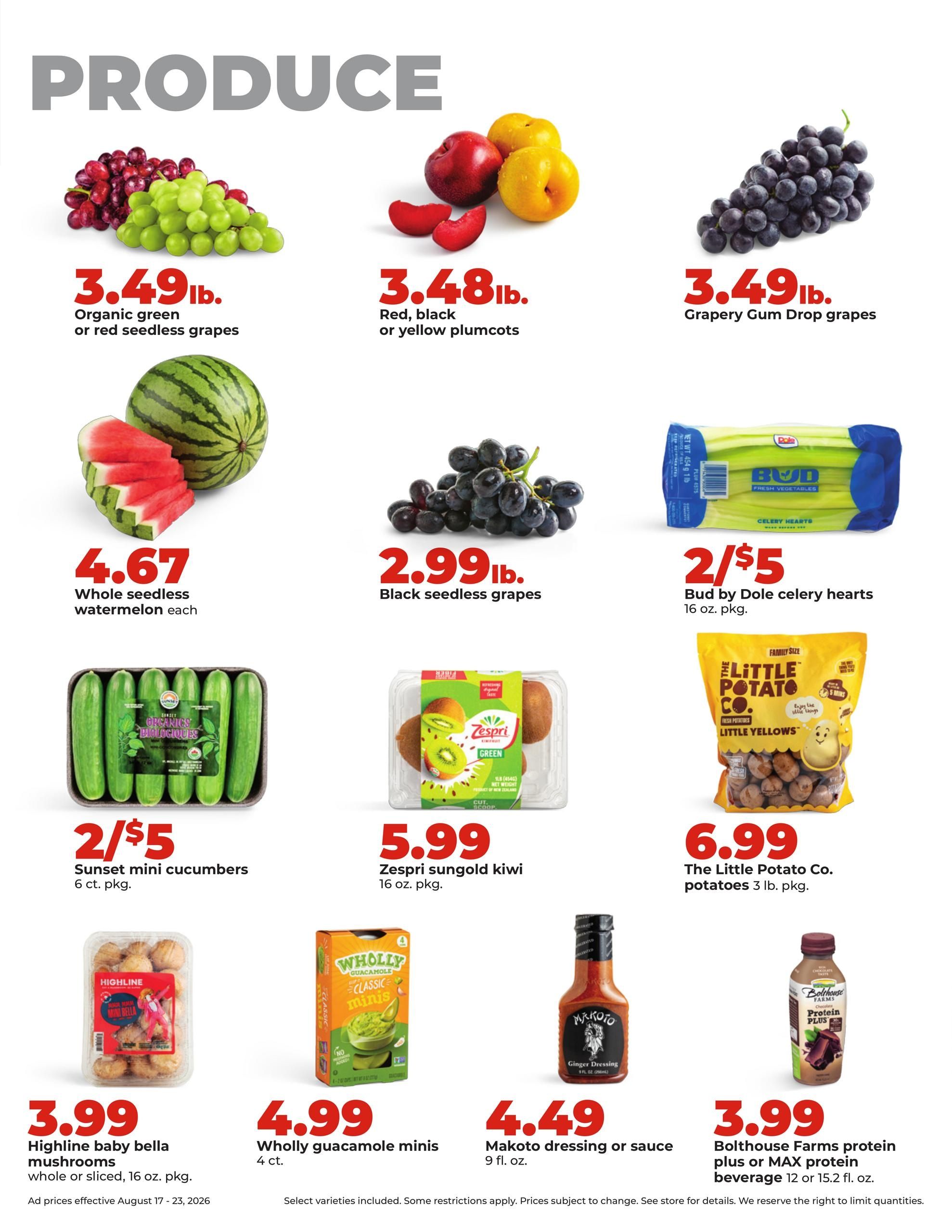 Hy-Vee (Hannibal–Quincy Area, IL–MO) Weekly Ad August 17 - 23, 2026
