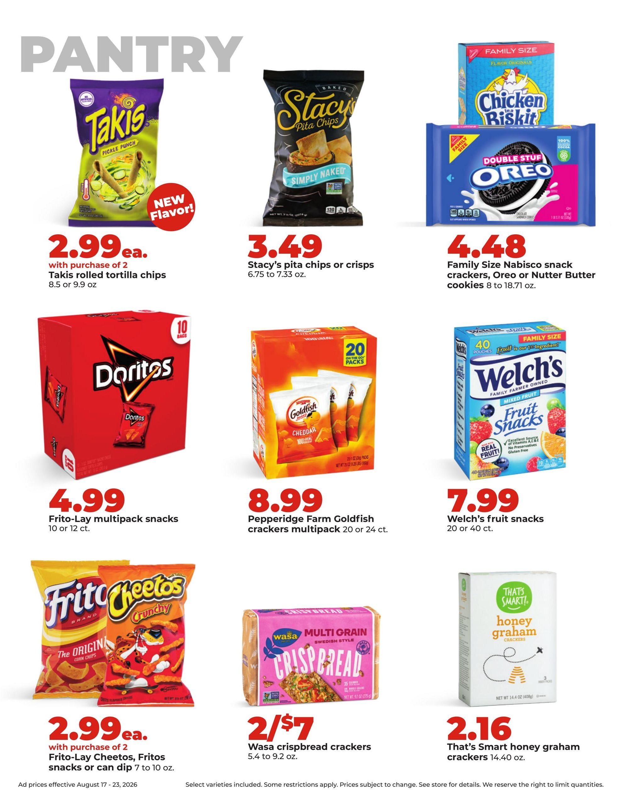 Hy-Vee (Des Moines–Boone Area, IA) Weekly Ad August 17 - 23, 2026