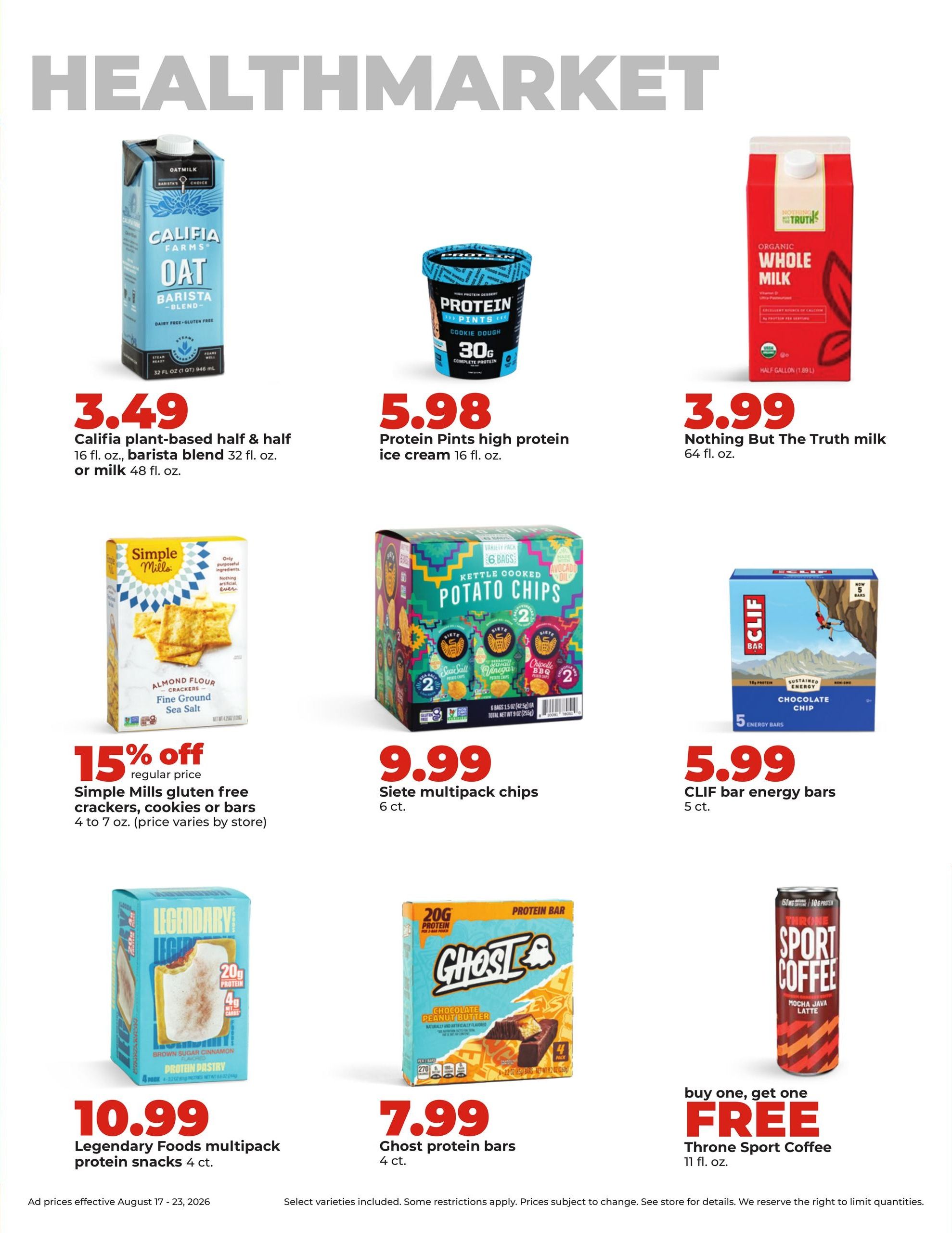Hy-Vee (Des Moines–Boone Area, IA) Weekly Ad August 17 - 23, 2026