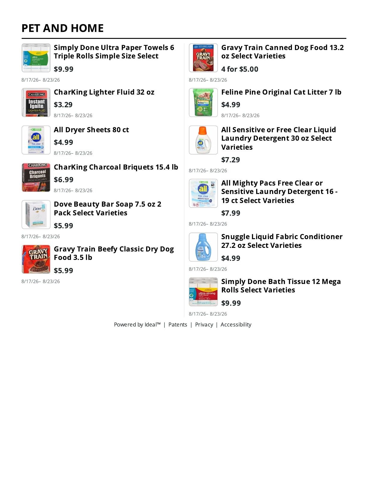 Kingdom Market Weekly Ad August 17 - 23, 2026