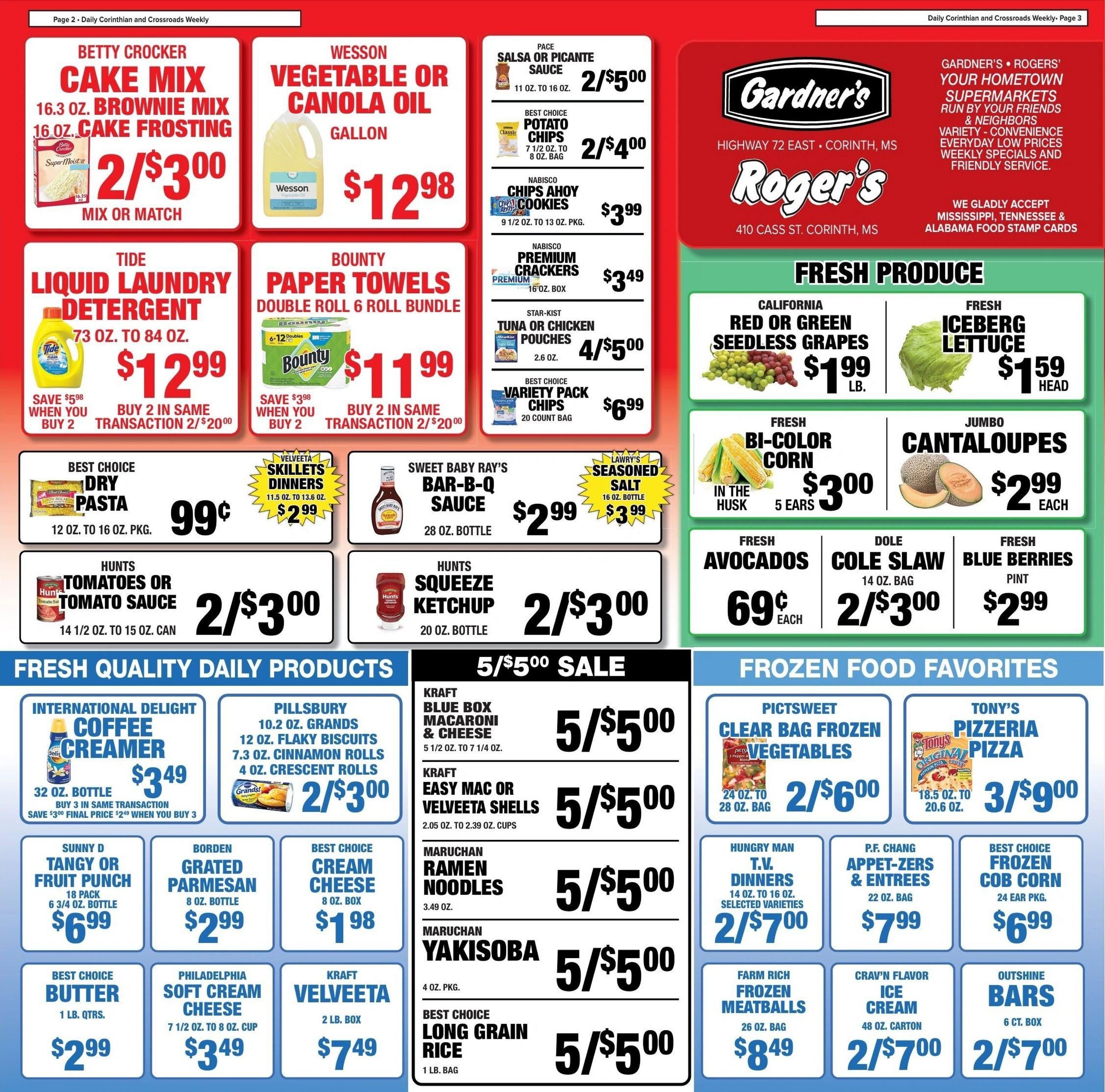 Roger's Supermarket Weekly Ad August 12 - 18, 2026