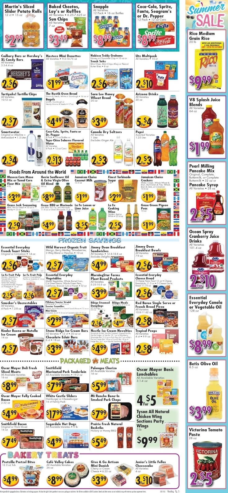 Ideal Food Basket (733 Lancaster Ave, Reading, PA) Weekly Ad August 21 - 27, 2026