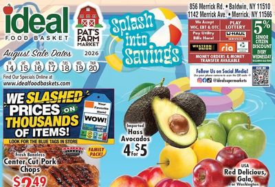 Ideal Food Basket (Baldwin, NY) Weekly Ad August 14 - 20, 2026