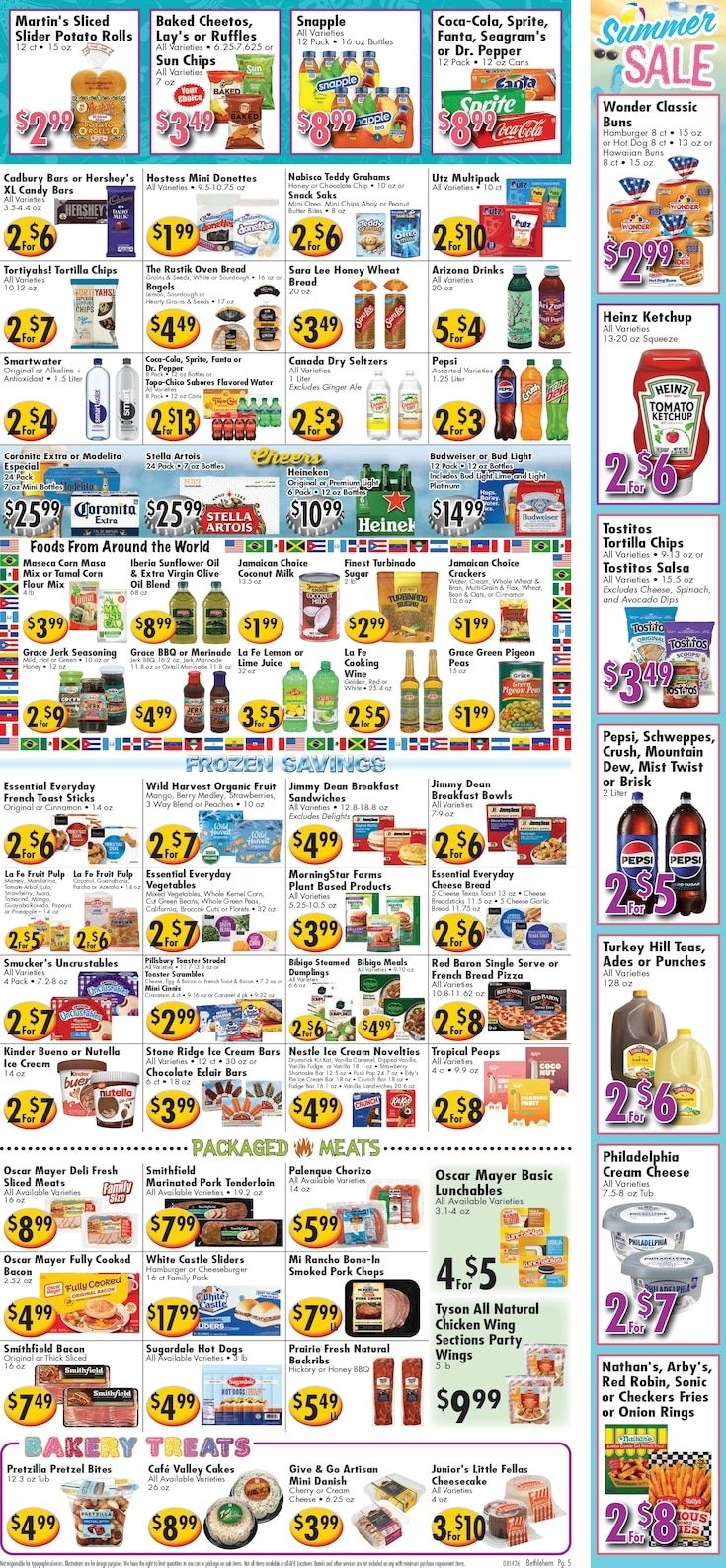 Ideal Food Basket (Bethlehem, PA) Weekly Ad August 14 - 20, 2026
