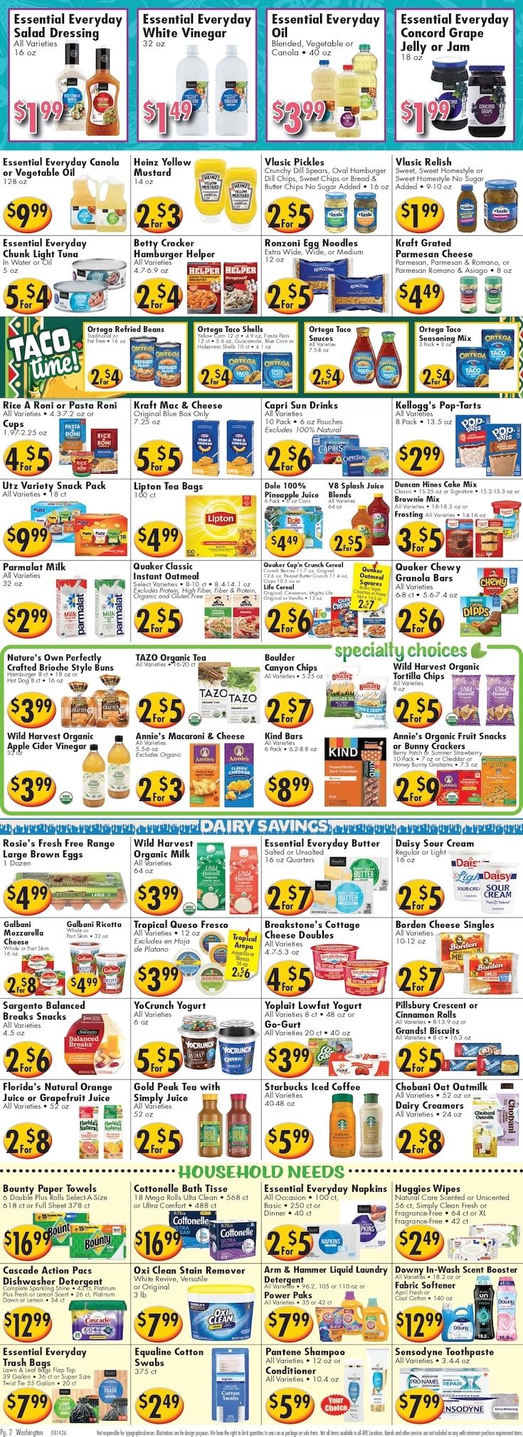 Ideal Food Basket (Brooklyn and New York, NY) Weekly Ad August 14 - 20, 2026