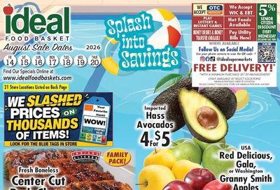 Ideal Food Basket (New Jersey, New York) Weekly Ad August 14 - 20, 2026