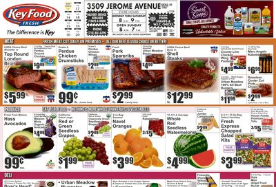 Key Food (3509 Jerome Avenue, Bronx, NY) Weekly Ad August 14 - 20, 2026