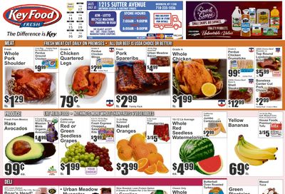 Key Food (1215 Sutter Ave., Brooklyn, NY) Weekly Ad August 14 - 20, 2026