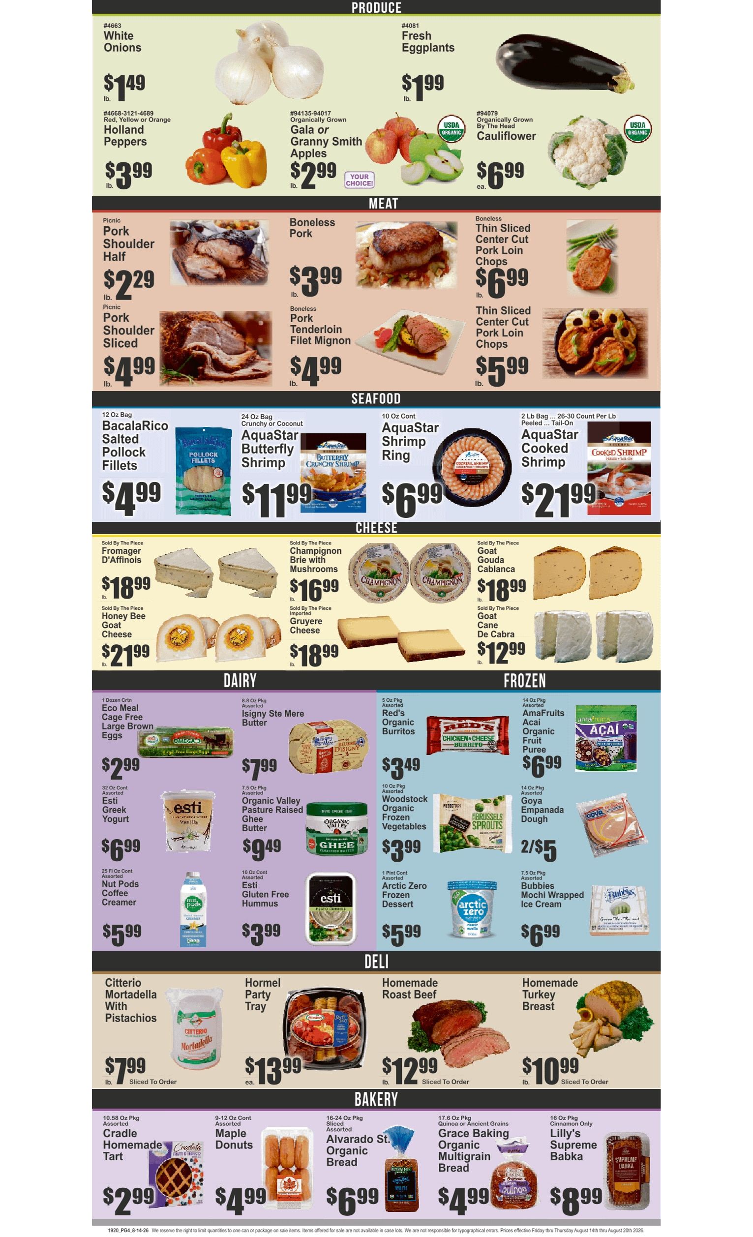 Key Food (200 Schermerhorn St., Brooklyn, NY) Weekly Ad August 14 - 20, 2026