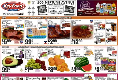 Key Food (505 Neptune Avenue, Brooklyn, NY) Weekly Ad August 14 - 20, 2026