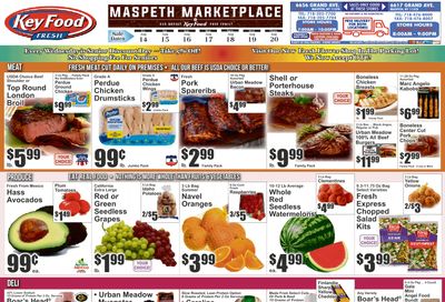 Key Food (Maspeth, NY) Weekly Ad August 14 - 20, 2026