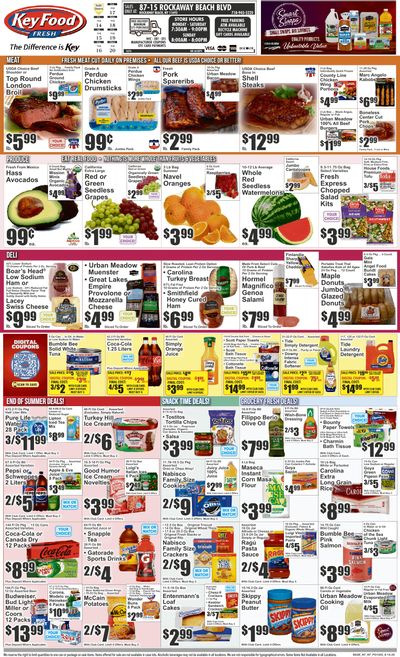 Key Food (Rockaway Beach, NY) Weekly Ad August 14 - 20, 2026