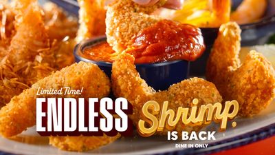 Red Lobster: Endless Shrimp Is Back for a Limited Time