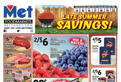 Met Foodmarkets (Middle Village, NY) Weekly Ad August 14 - 20, 2026