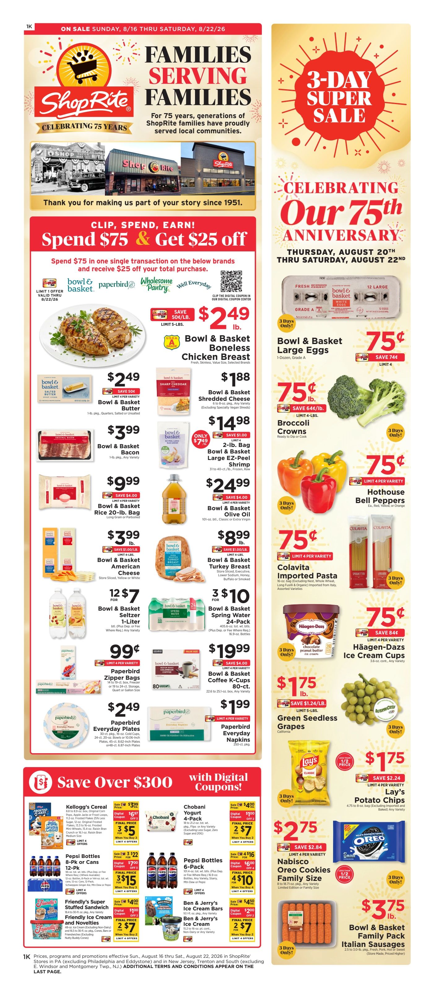 ShopRite (1200 Farmington Ave, Bristol, CT) Weekly Ad August 16 - 22, 2026