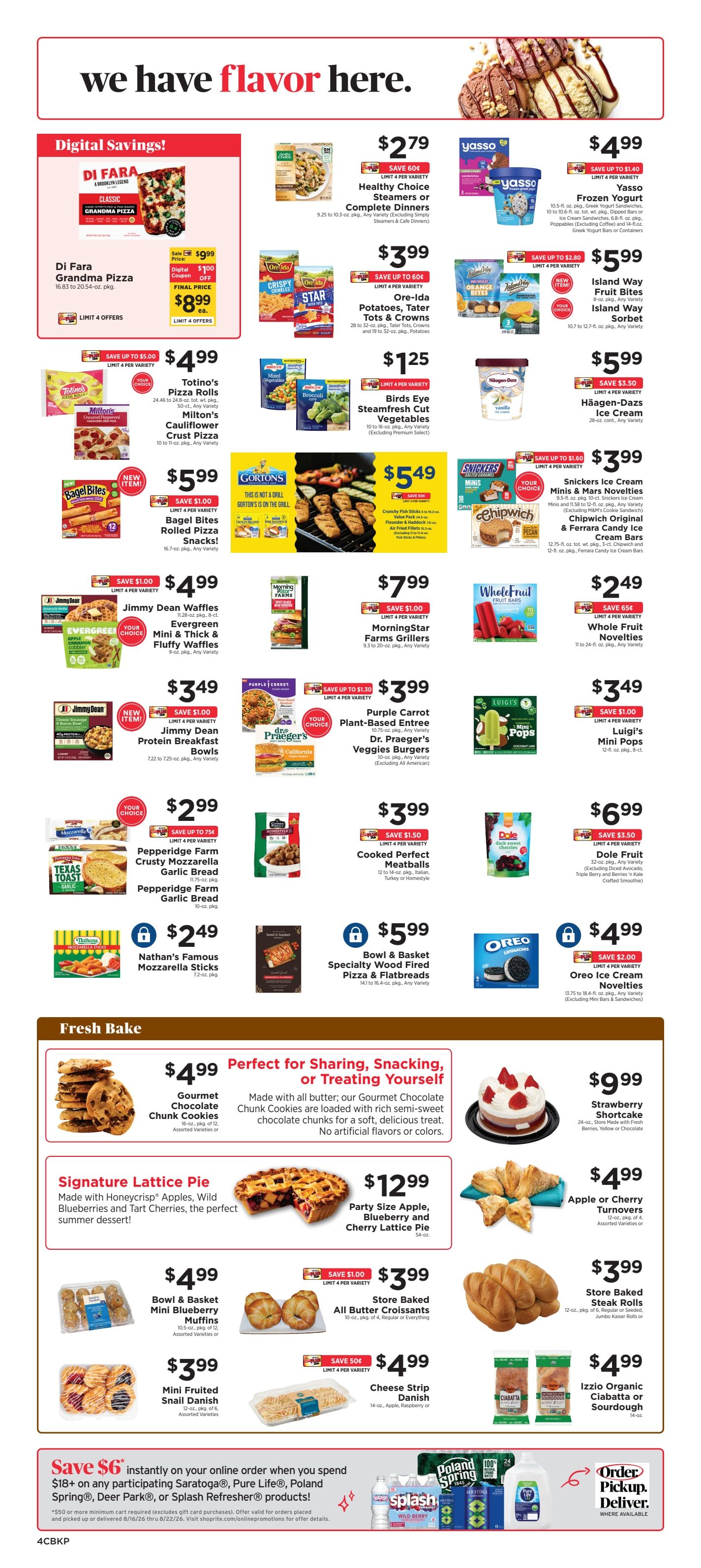 ShopRite (949 Beards Hill Rd, Aberdeen, MD) Weekly Ad August 14 - 20, 2026