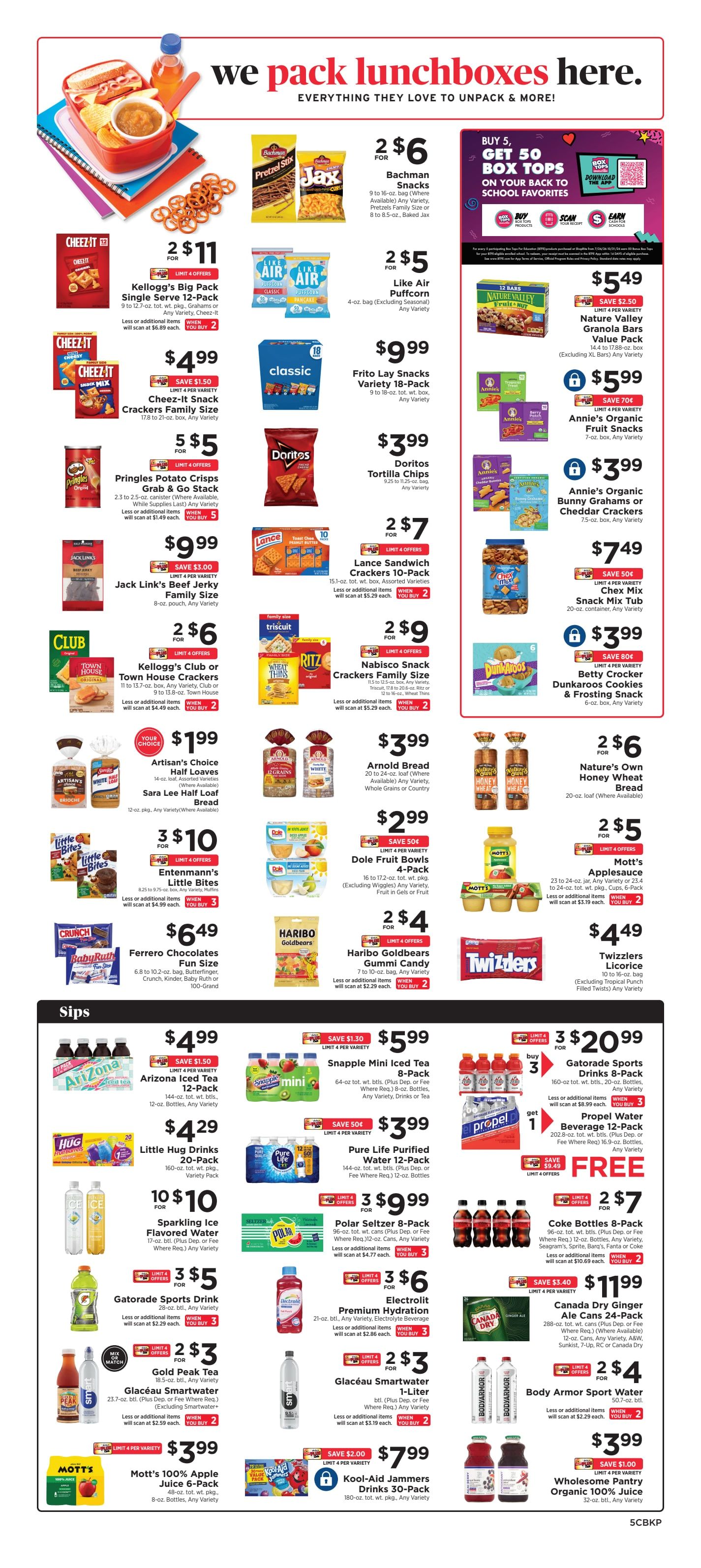 ShopRite (949 Beards Hill Rd, Aberdeen, MD) Weekly Ad August 14 - 20, 2026