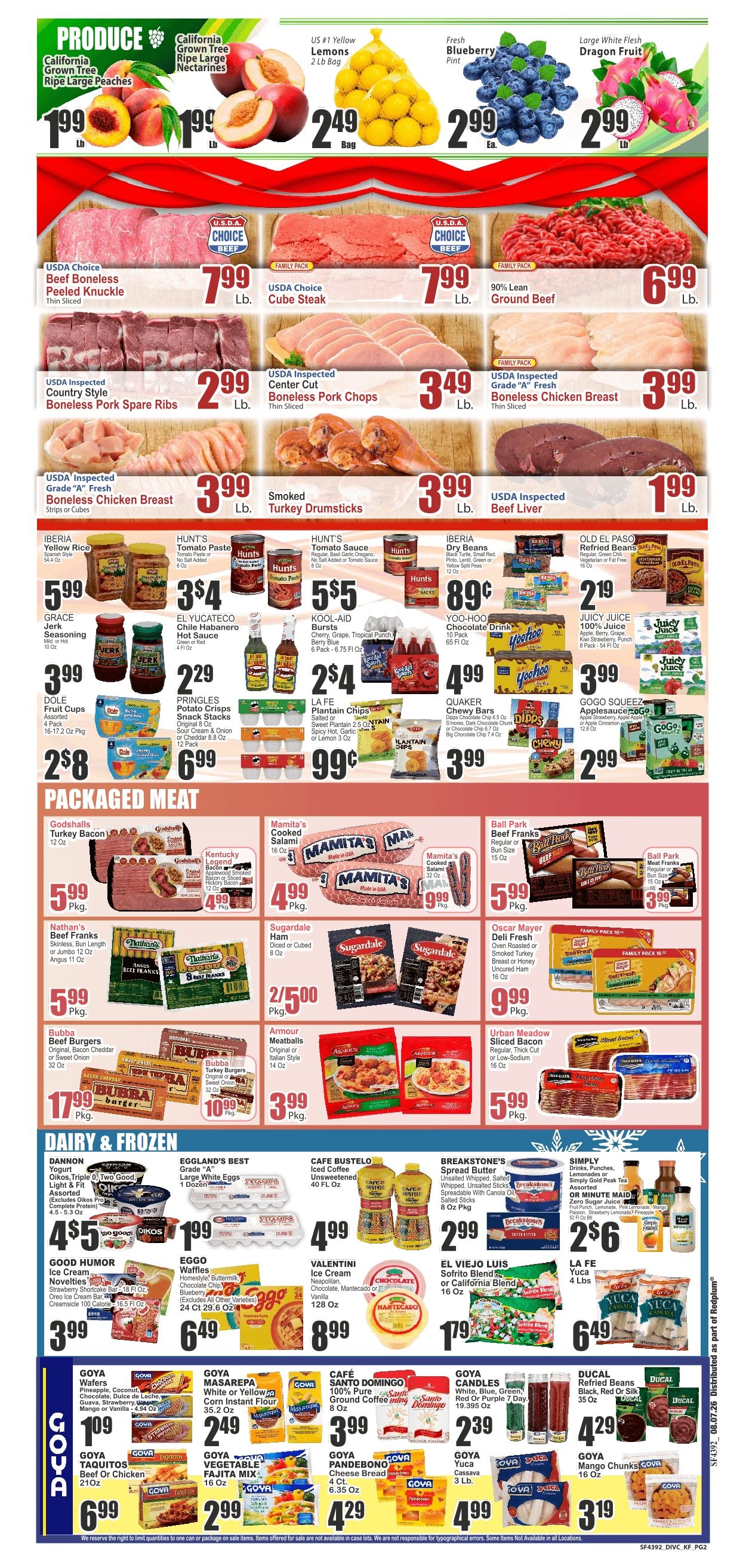 SuperFresh Supermarkets (Miami Gardens, FL) SuperFresh Weekly Ad August 14 - 20, 2026